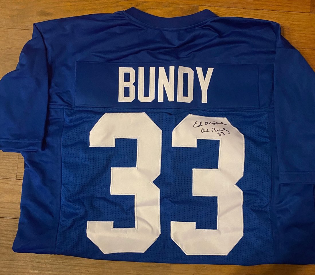 Ed Bundy Autographed Polk High Jersey (1 of 1)