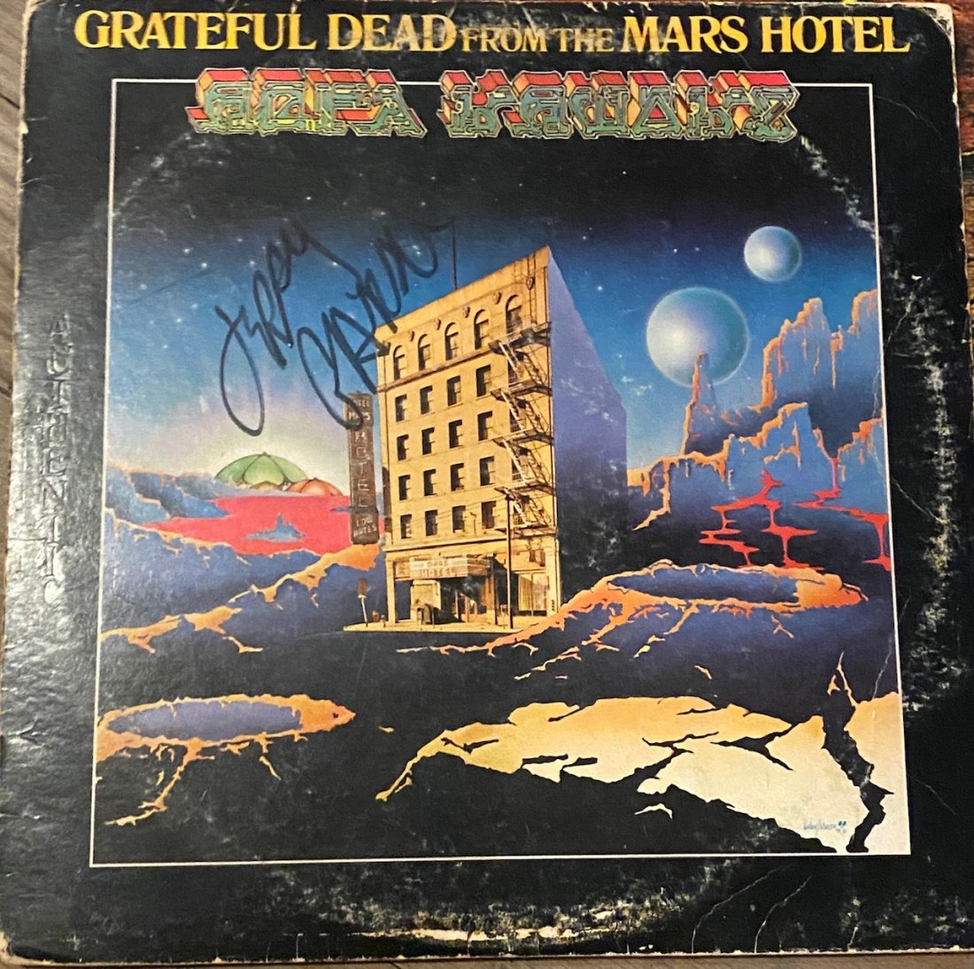 Jerry Garcia Autographed Album (1 of 1)