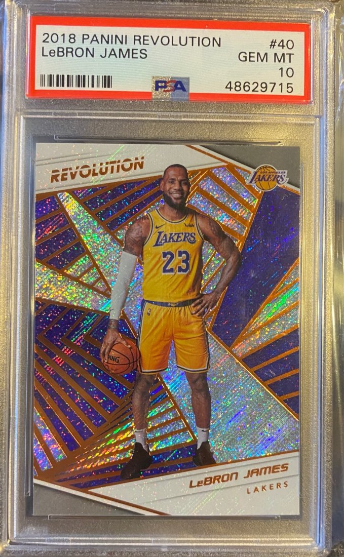 2019 REVOLOUTION PSA10 LEBRON JAMES #40 LAKERS (1 of 1)