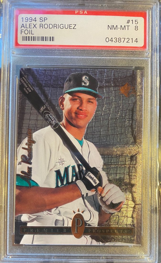 1994 SP FOIL ALEX RODRIGUEZ PSA 8 (1 of 1)