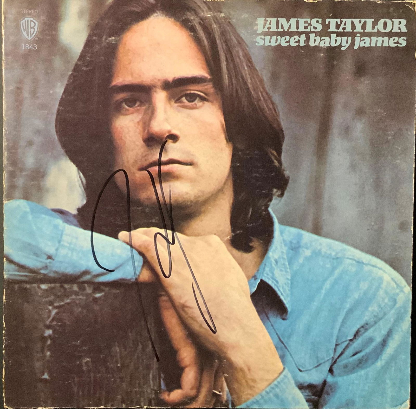 James Taylor Autographed Album Cover (1 of 1)