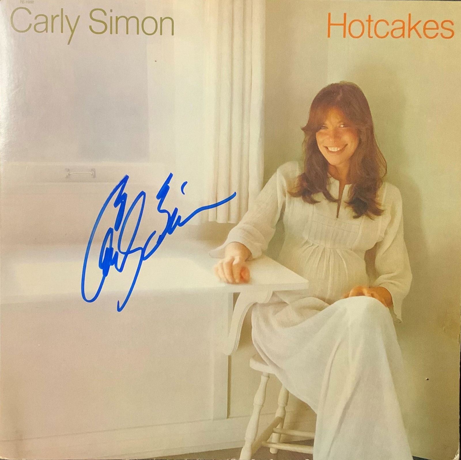 Carly Simon Autographed Album Cover (1 of 1)