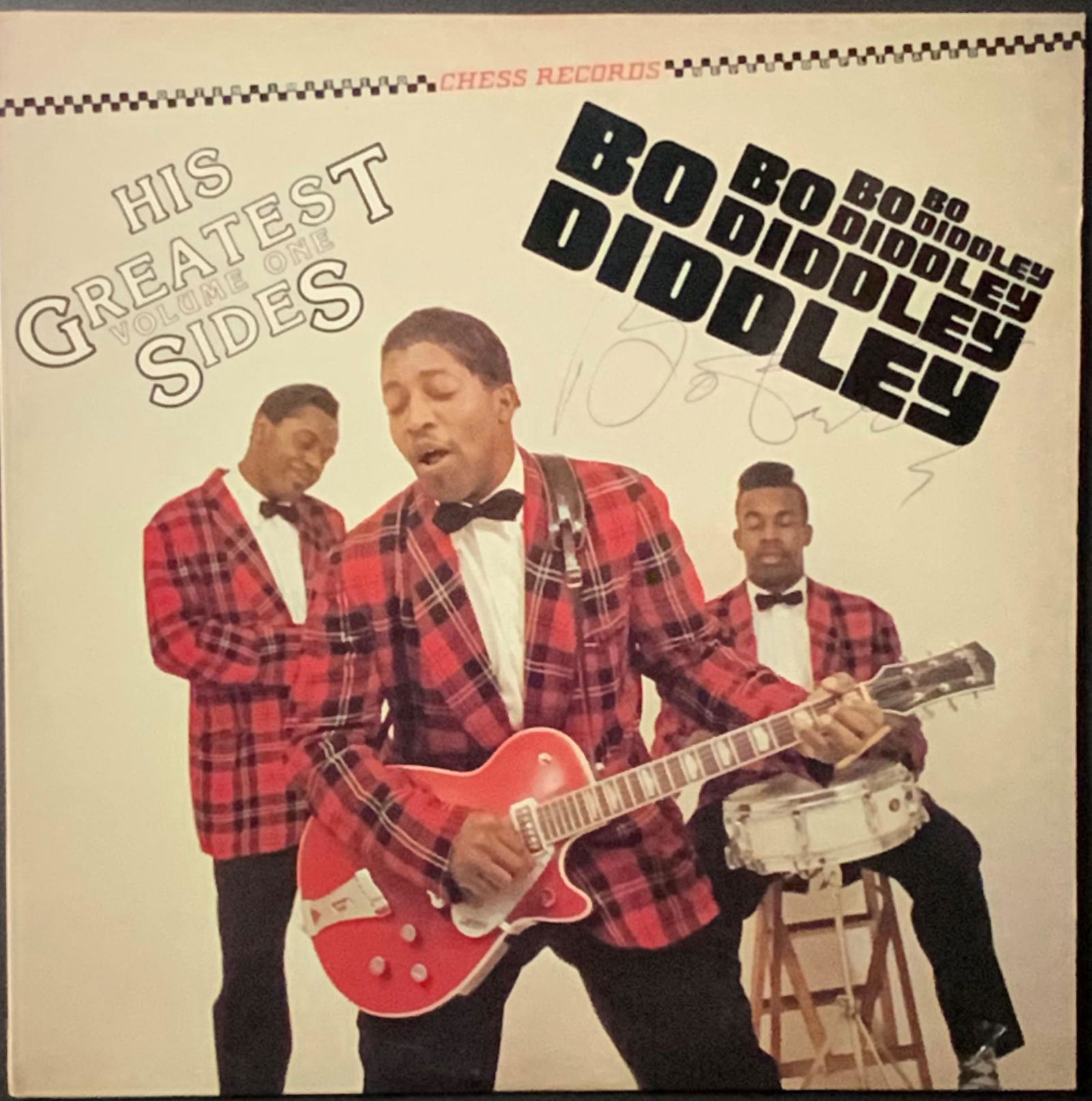 Bo Diddley Autographed Album Cover (1 of 1)