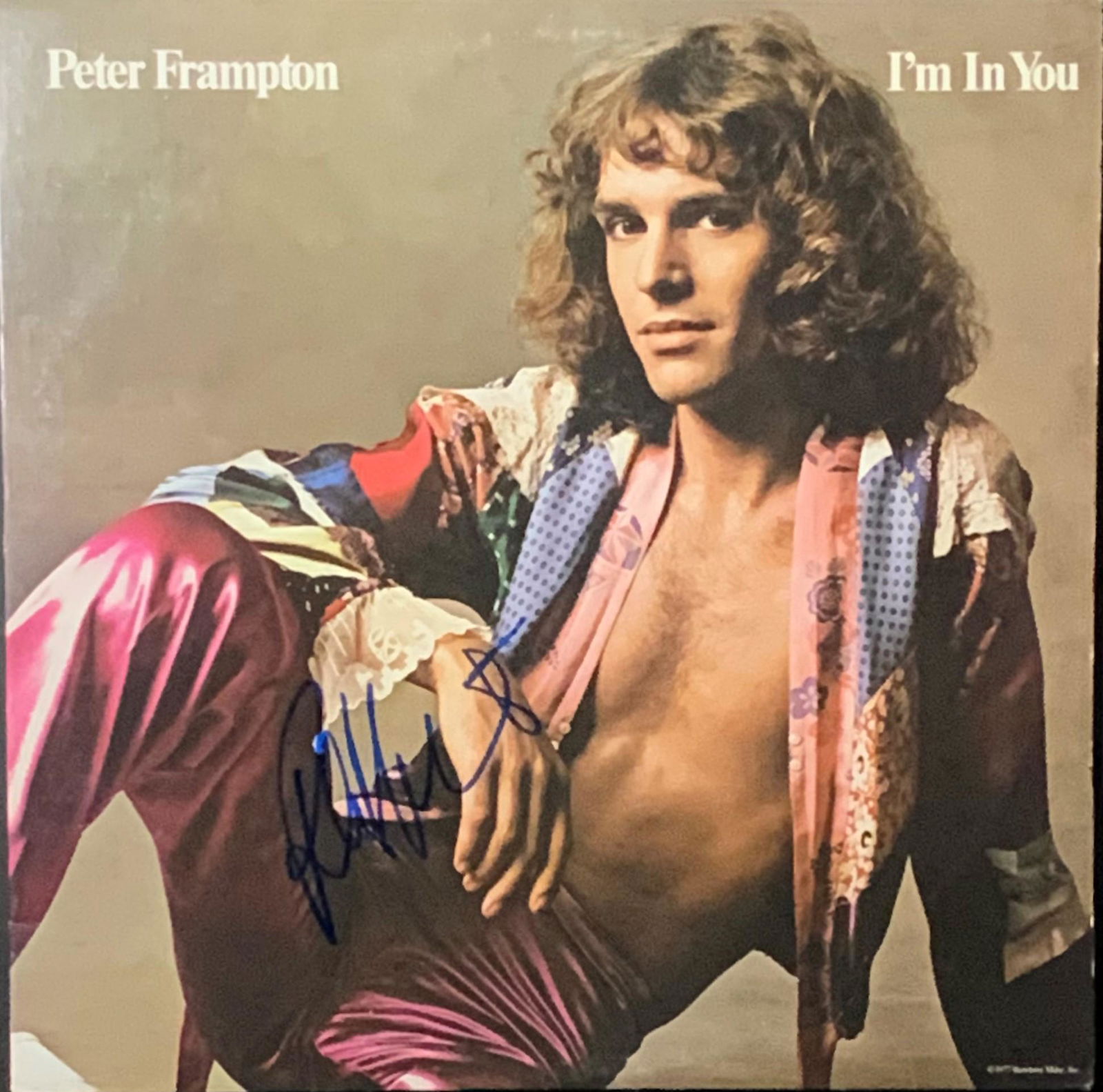 Peter Frampton Autographed Album Cover (1 of 1)