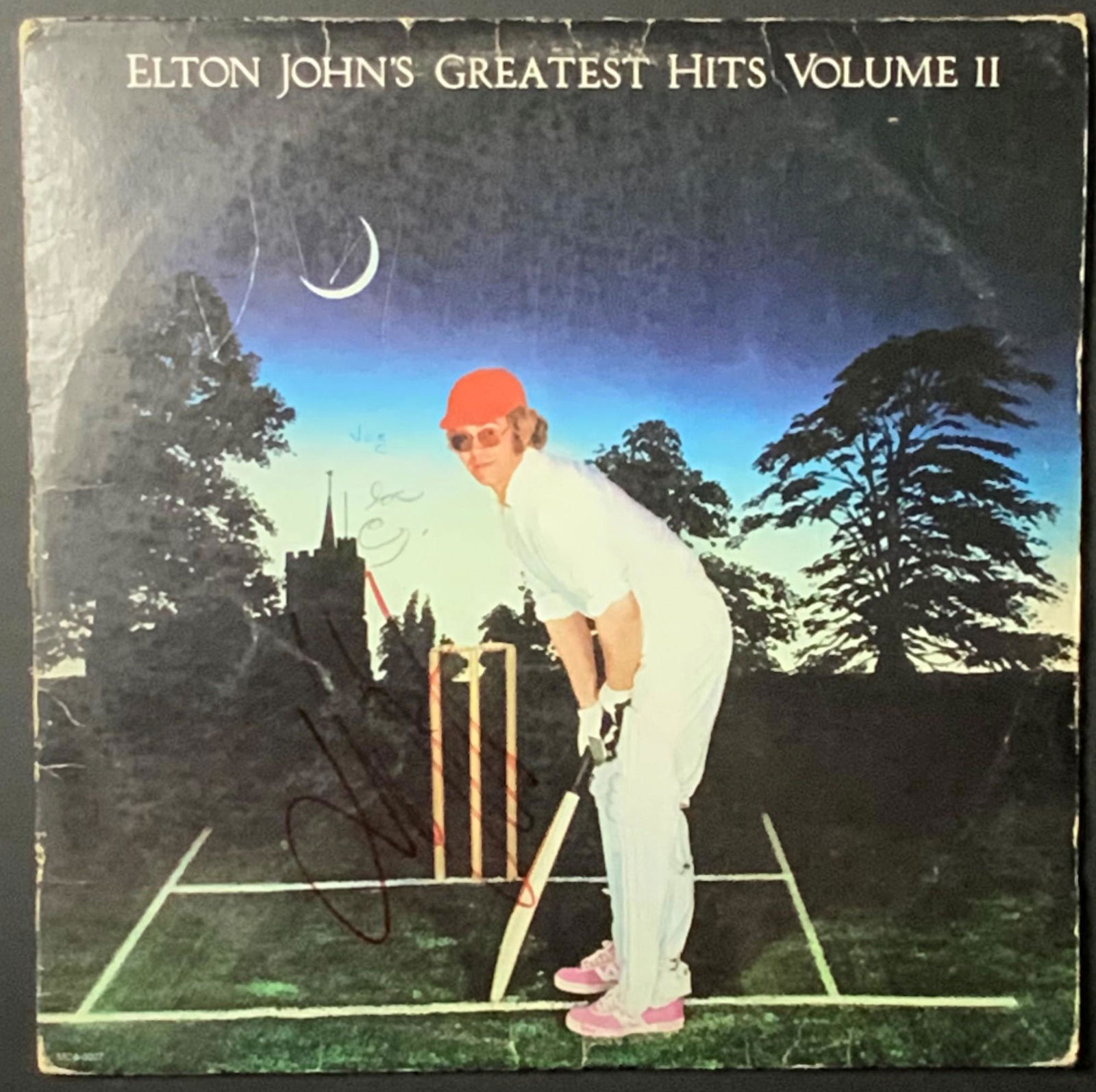 Elton John Autographed Album Cover (1 of 1)