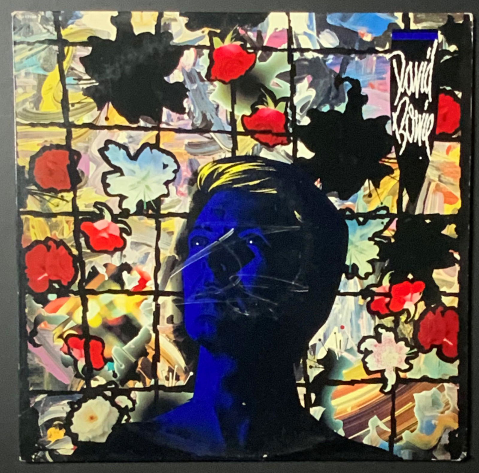 David Bowie Autographed Album Cover (1 of 2)