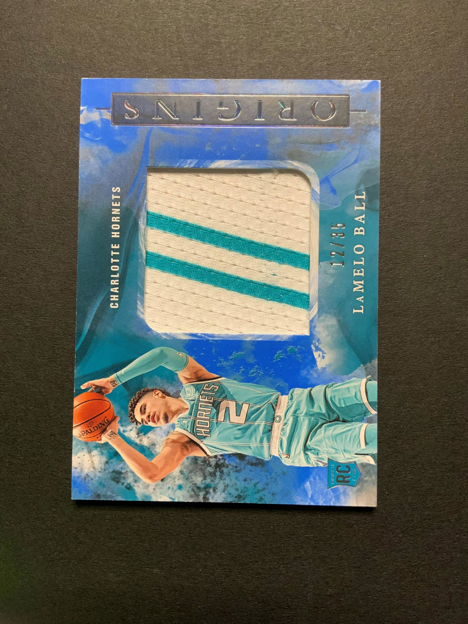 LaMelo Ball 12/35 Panini Origins Rookie Card with (1 of 2)