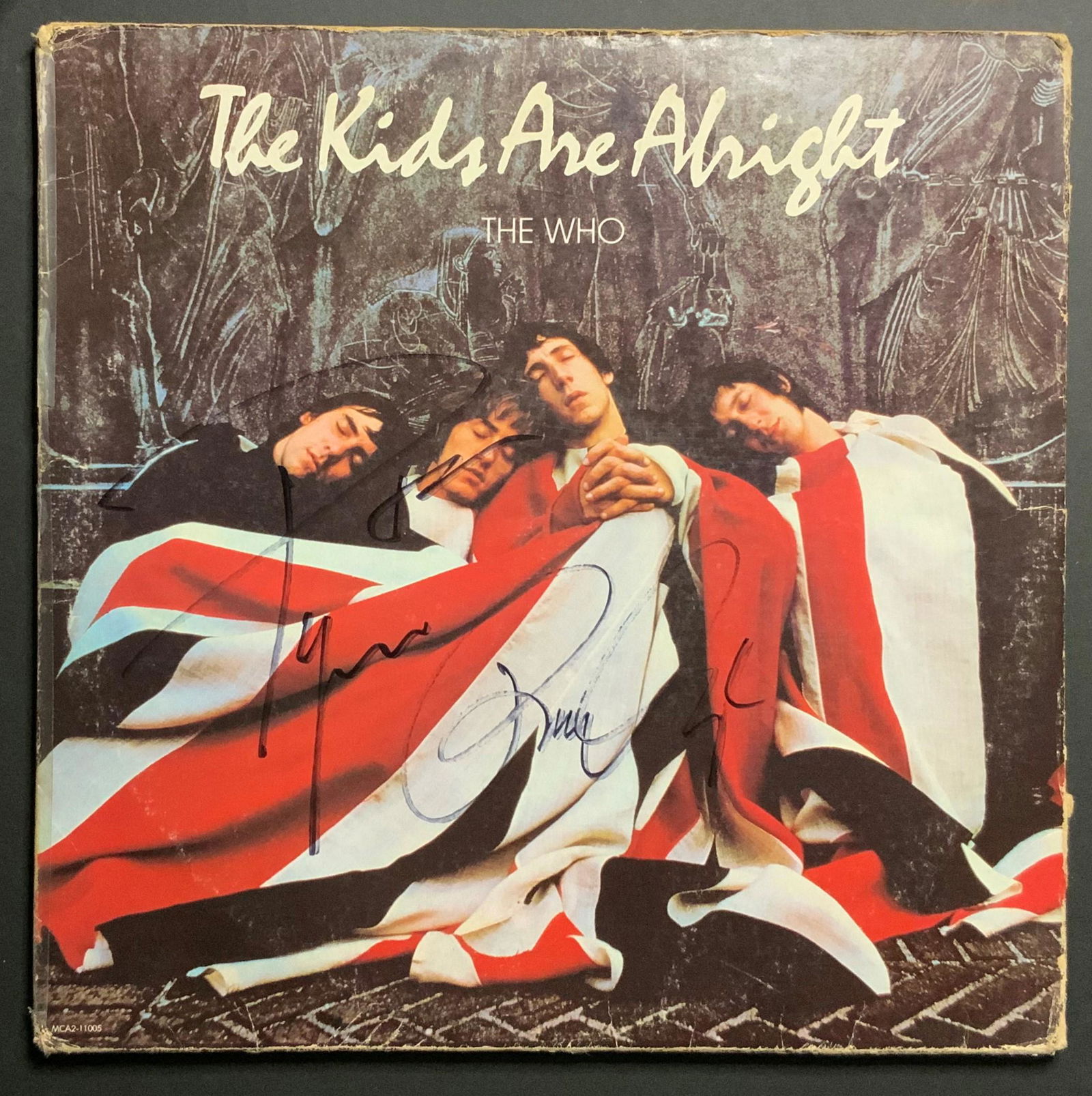 The Who Autographed Album Cover, Roger Daltrey and Pete (1 of 1)