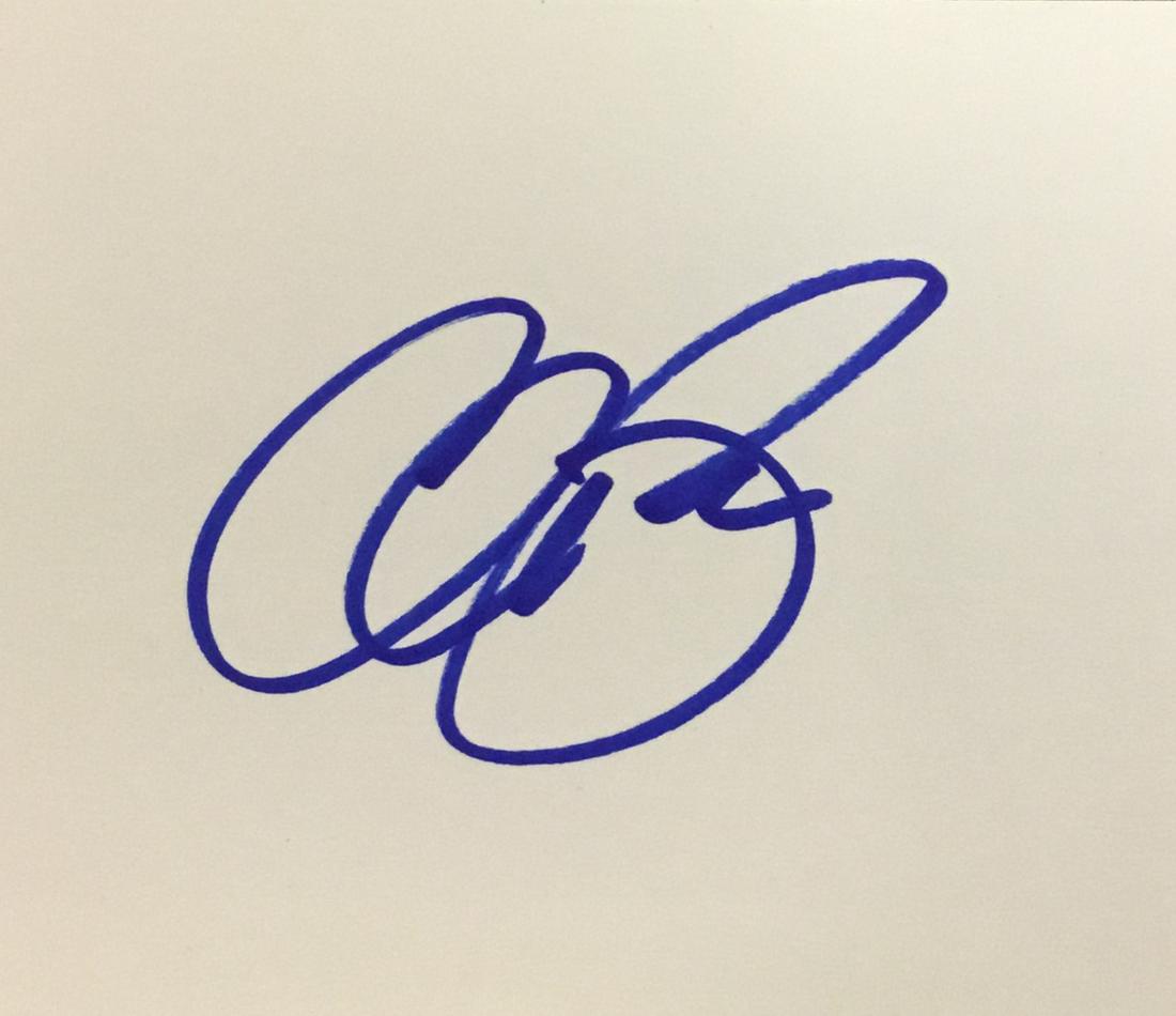 Al Pacino Autographed Card (1 of 1)