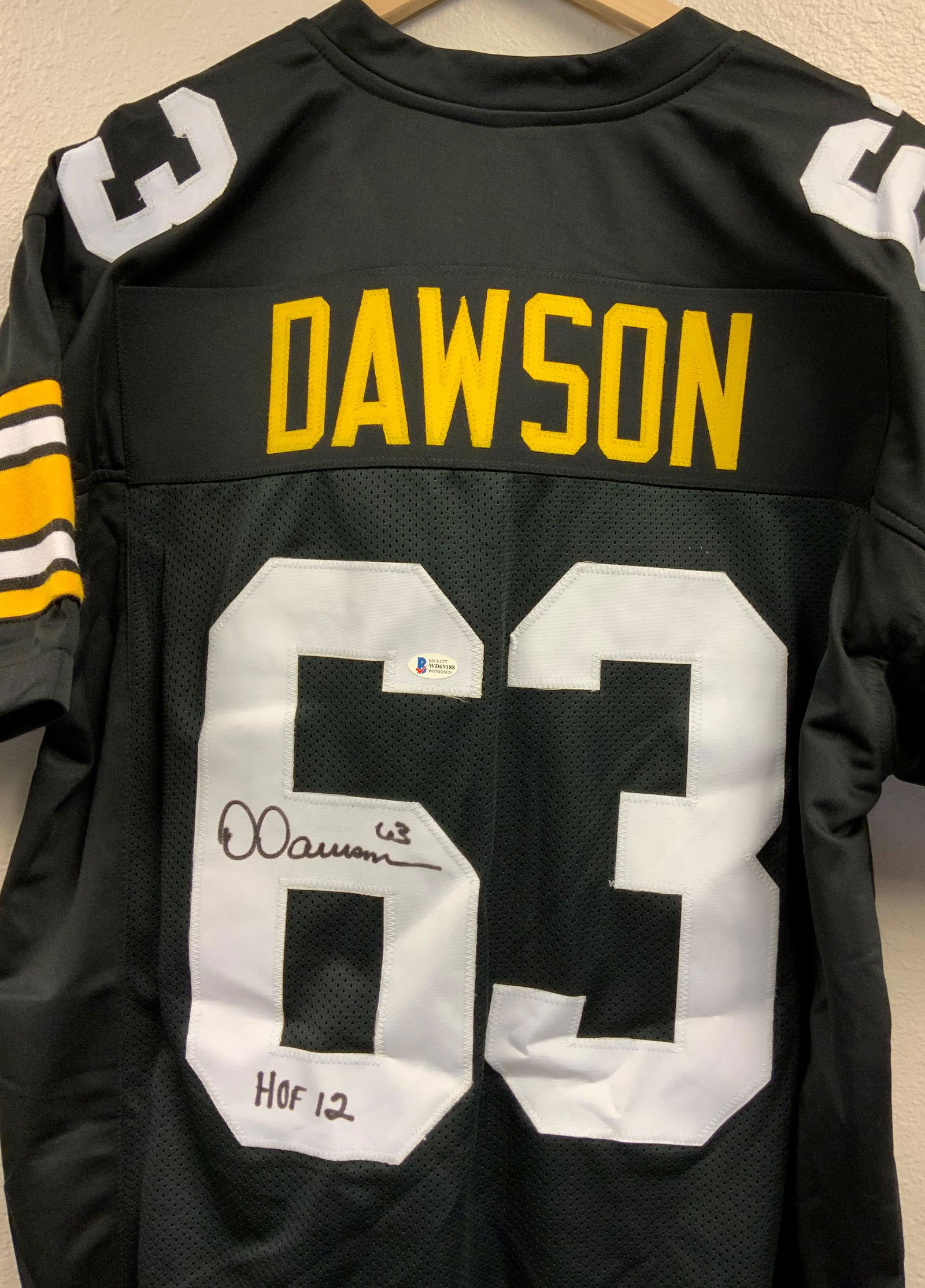Dermontti Dawson Autographed Beckett Authenticated (1 of 1)