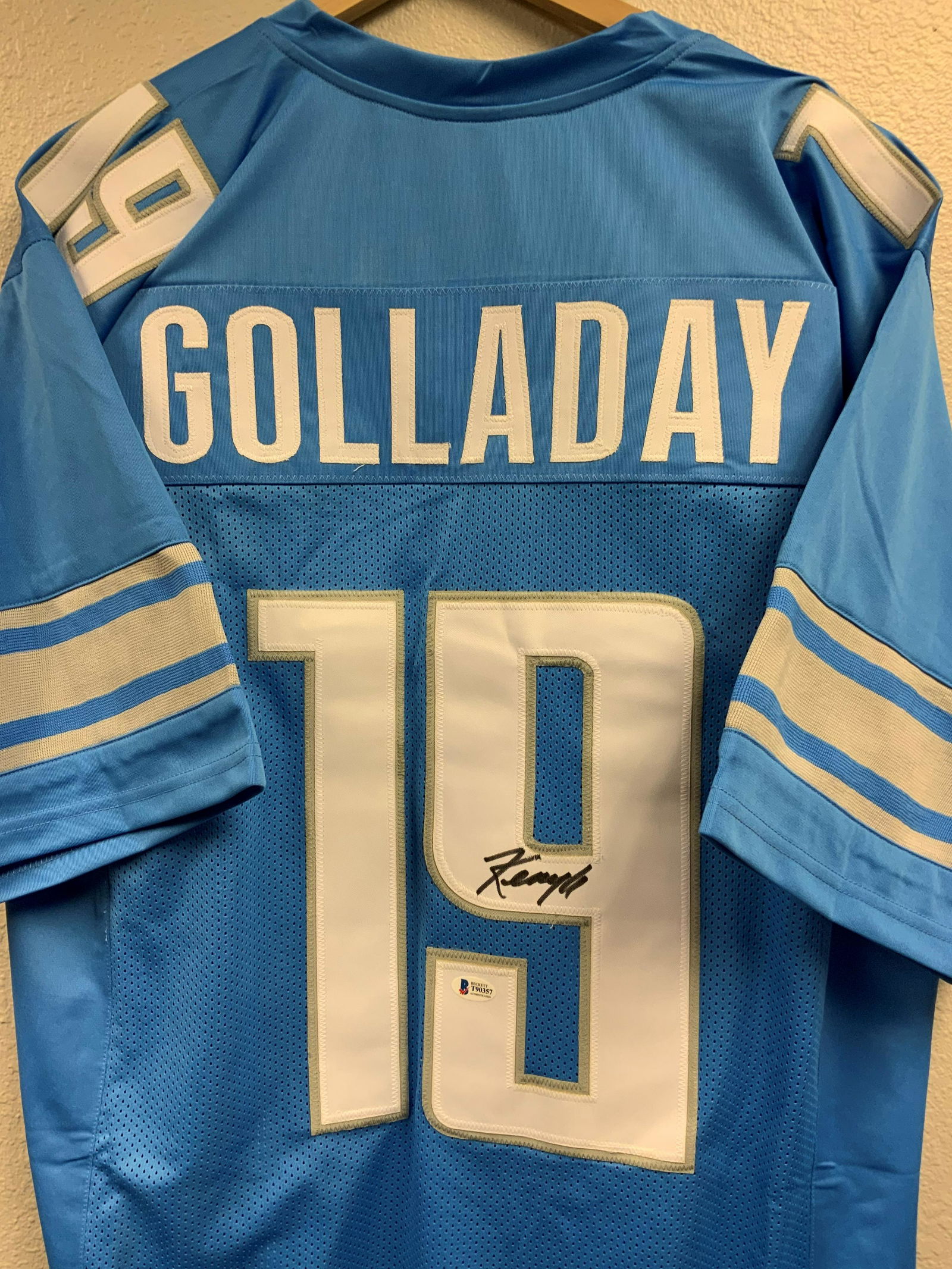 Kenny Golladay Autographed Beckett Authenticated Jersey (1 of 1)