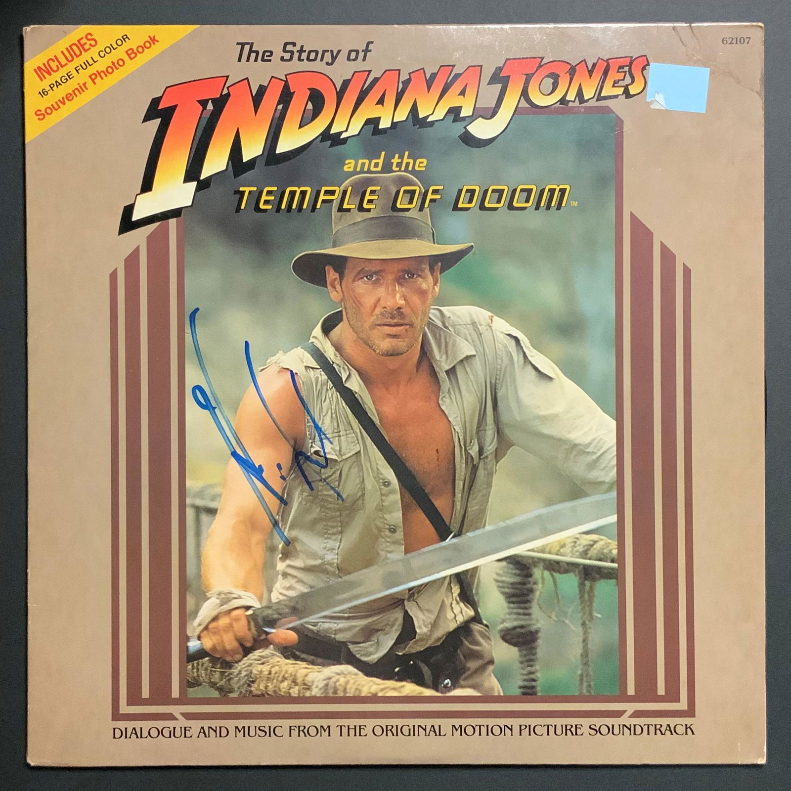 Harrison Ford Autographed Indiana Jones Album (1 of 1)