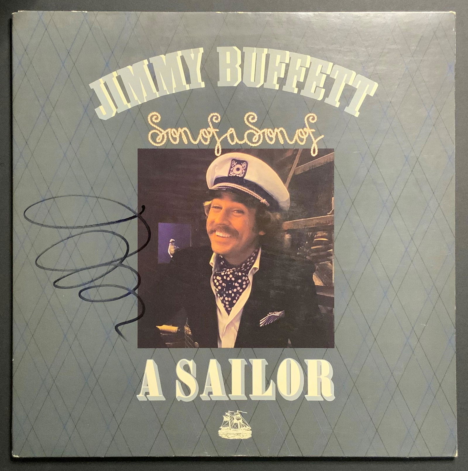 Jimmy Buffett Autographed Album Cover (1 of 1)