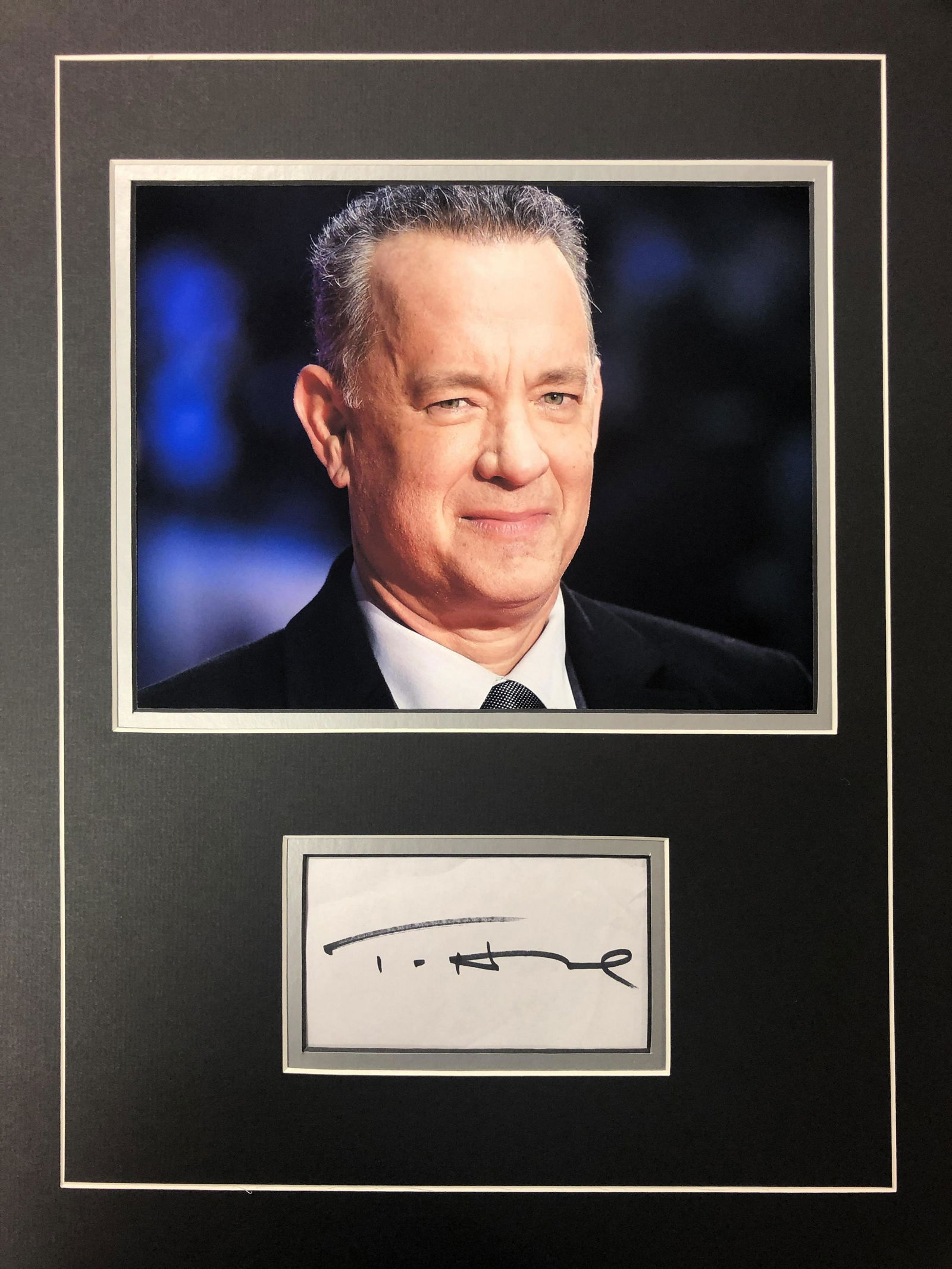 Tom Hanks Autograph Display (1 of 1)