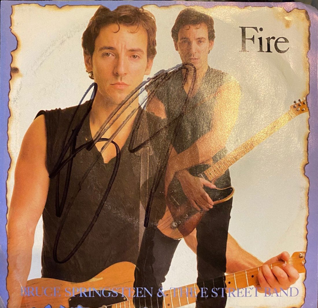 Bruce Springsteen Autographed Album 7" (1 of 1)