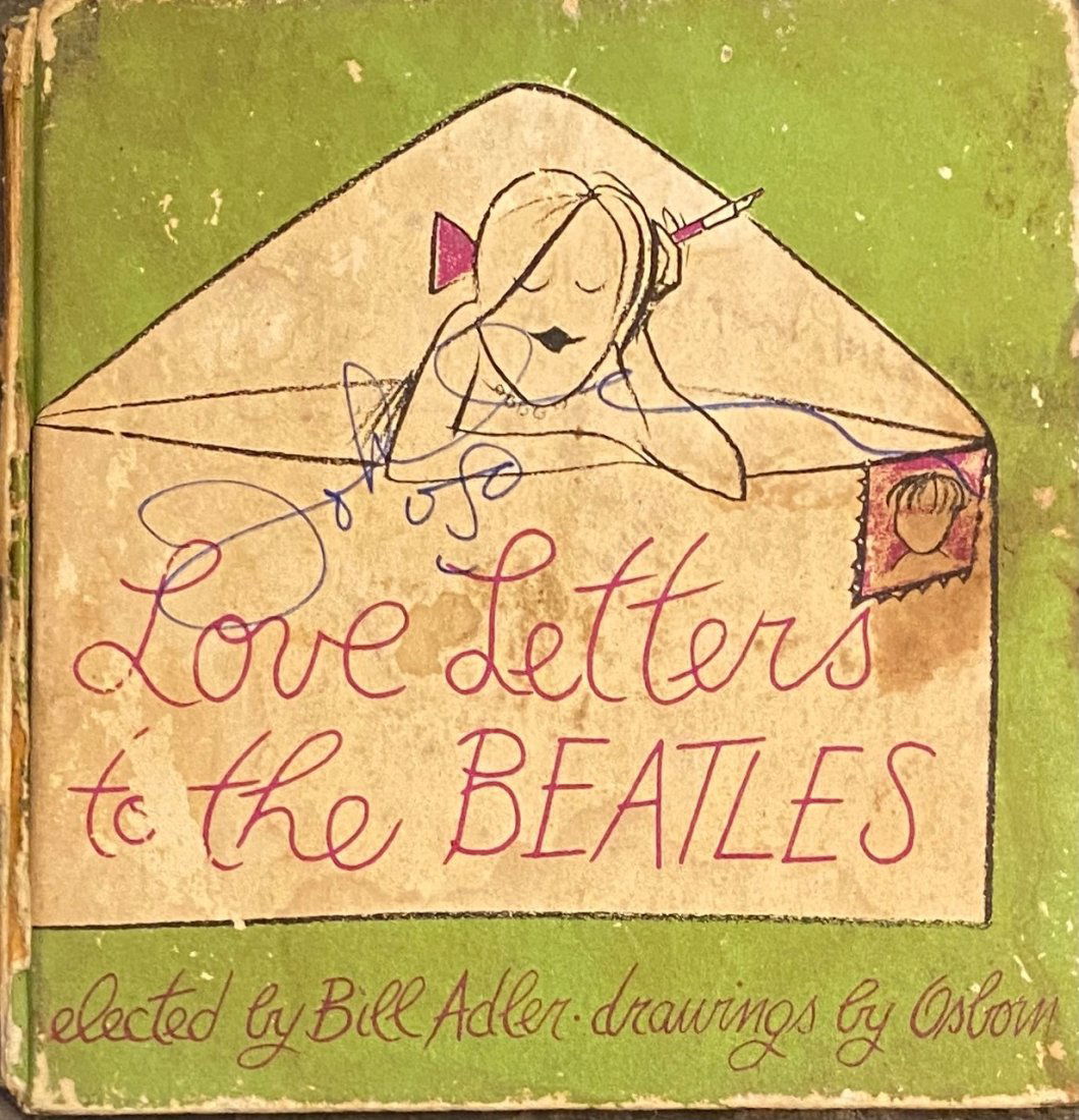 JOHN LENNON AUTOGRAPHED BOOK (1 of 1)