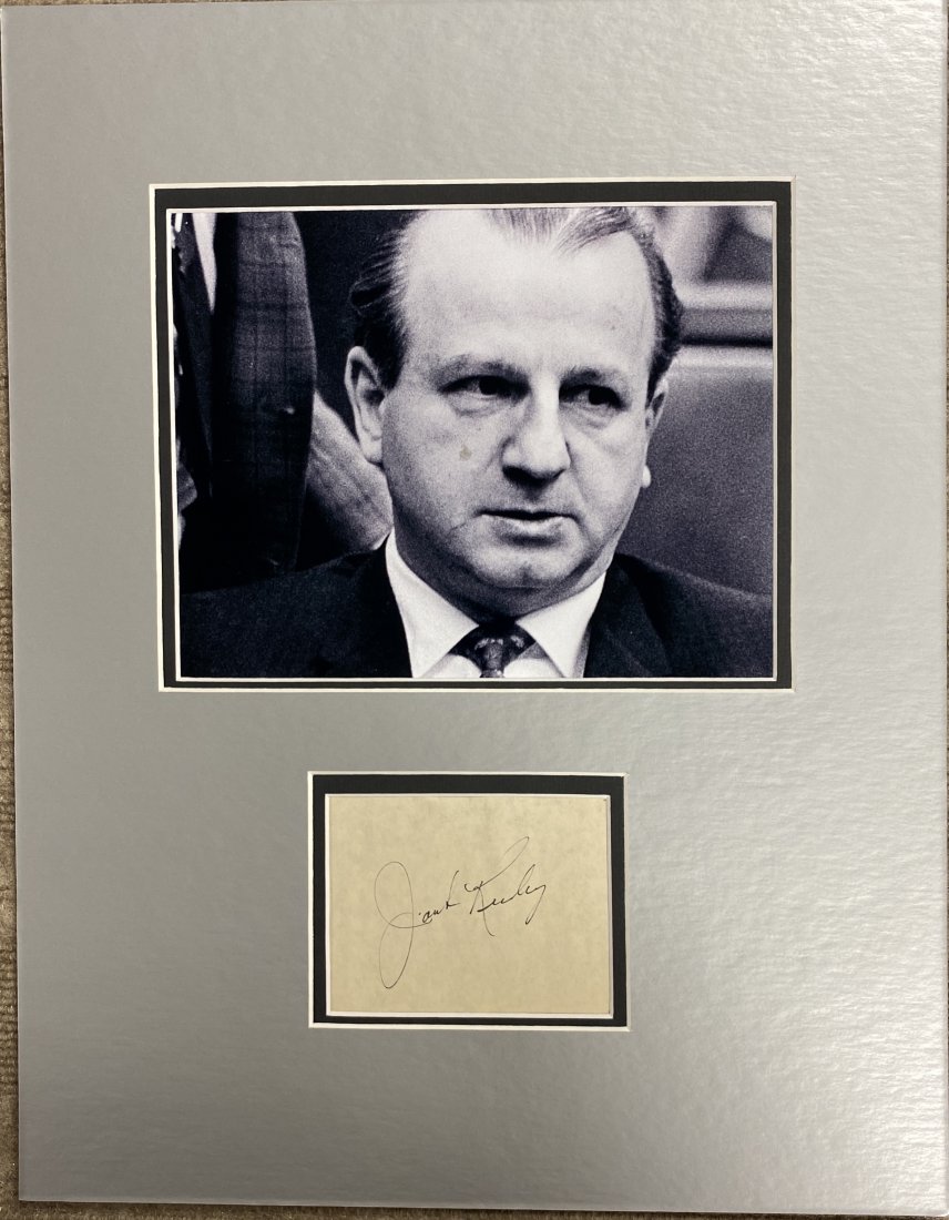 JACK RUBY AUTOGRAPHED DISPLAY (1 of 1)