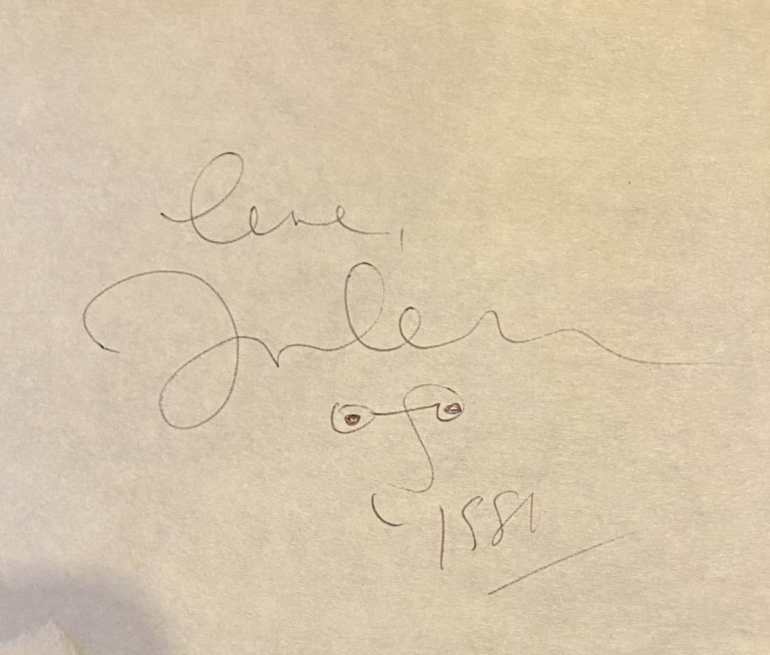 JOHN LENNON CUT AUTOGRAPH! THE BEATLES (1 of 1)