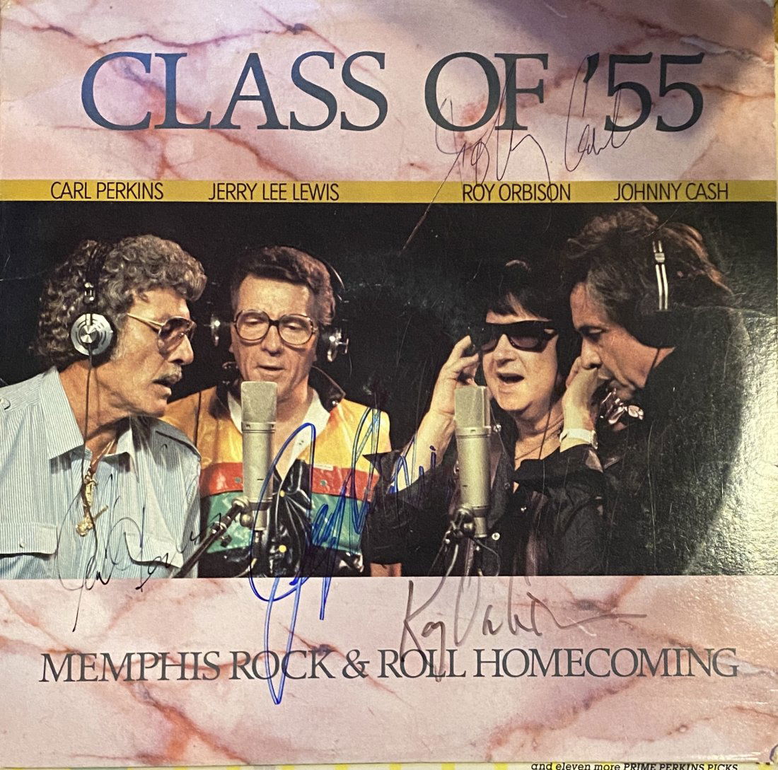 JOHNNY CASH ROY ORBISON AUTOGRAPHED ALBUM CHET JERRY (1 of 1)