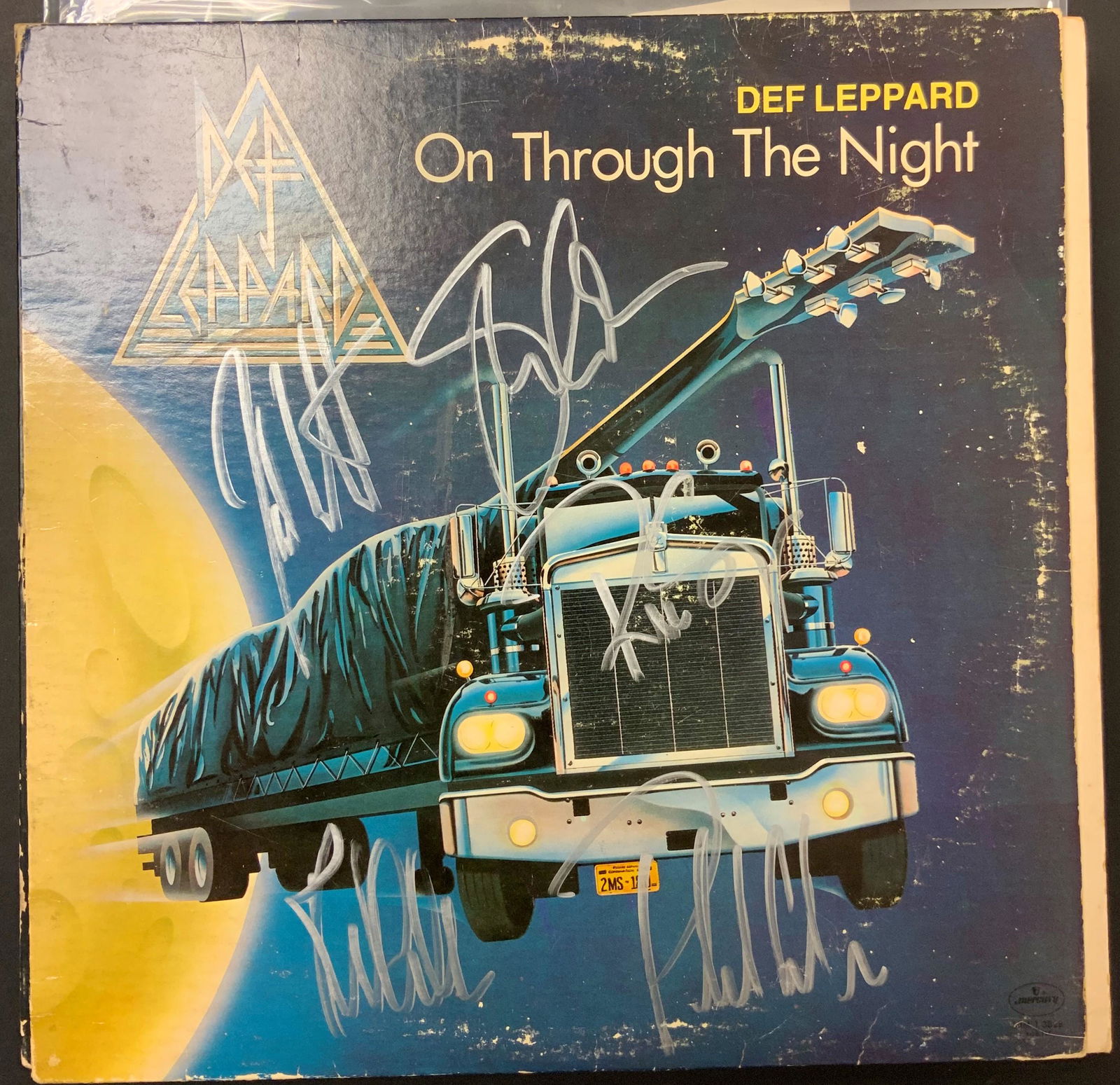 Def Leppard Autographed Album Cover only, no vinyl (1 of 1)