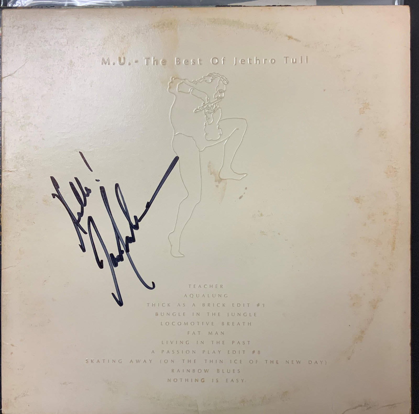 Ian Anderson Autographed Album Cover: Ask any and all questions before bidding. Signed album covers are not guaranteed to have vinyl record included, if curious email support@iczauctions.com to inquire . All framed items take 2 weeks for 