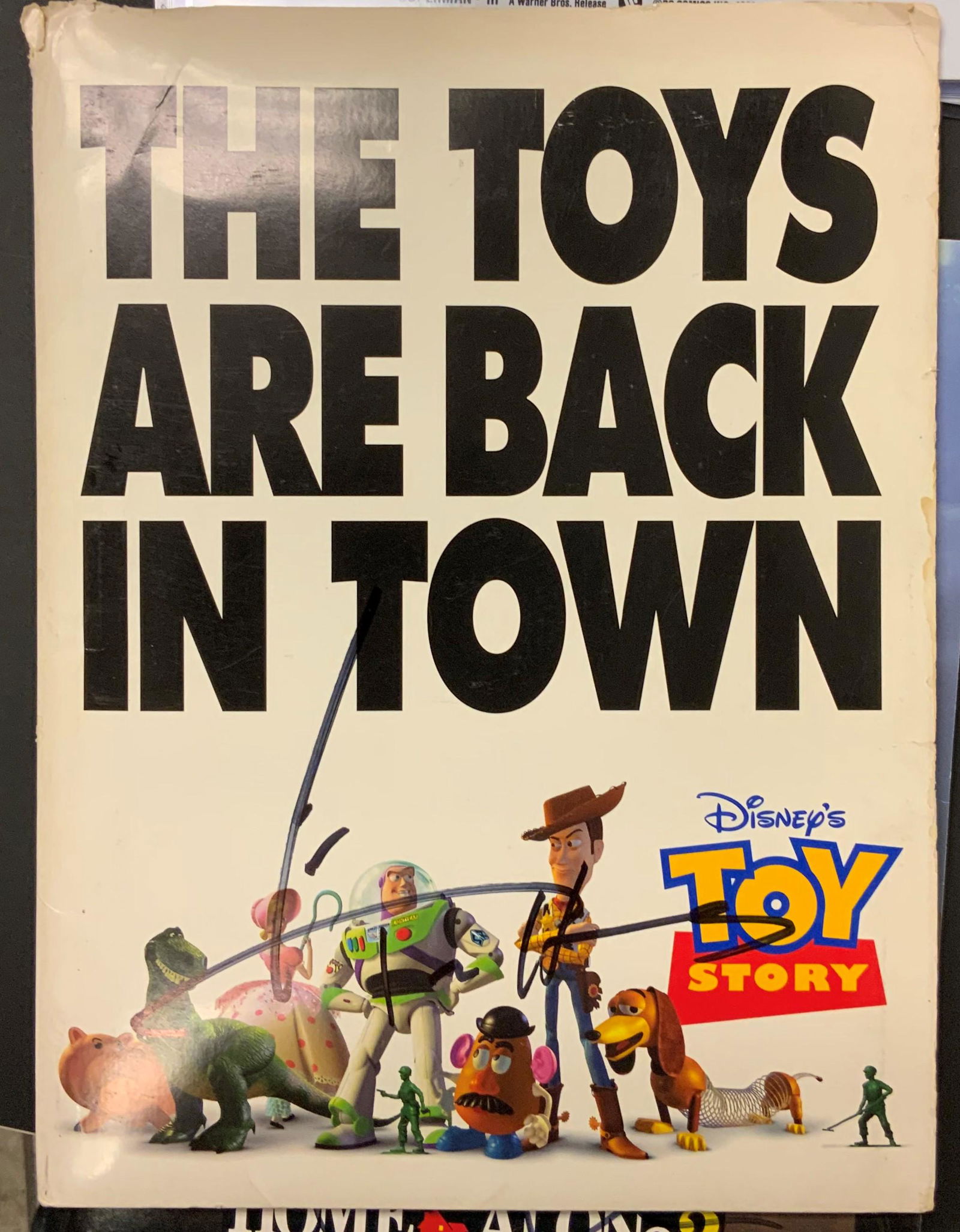 Tom Hanks and Tim Allen Autographed Toy Story Press (1 of 1)