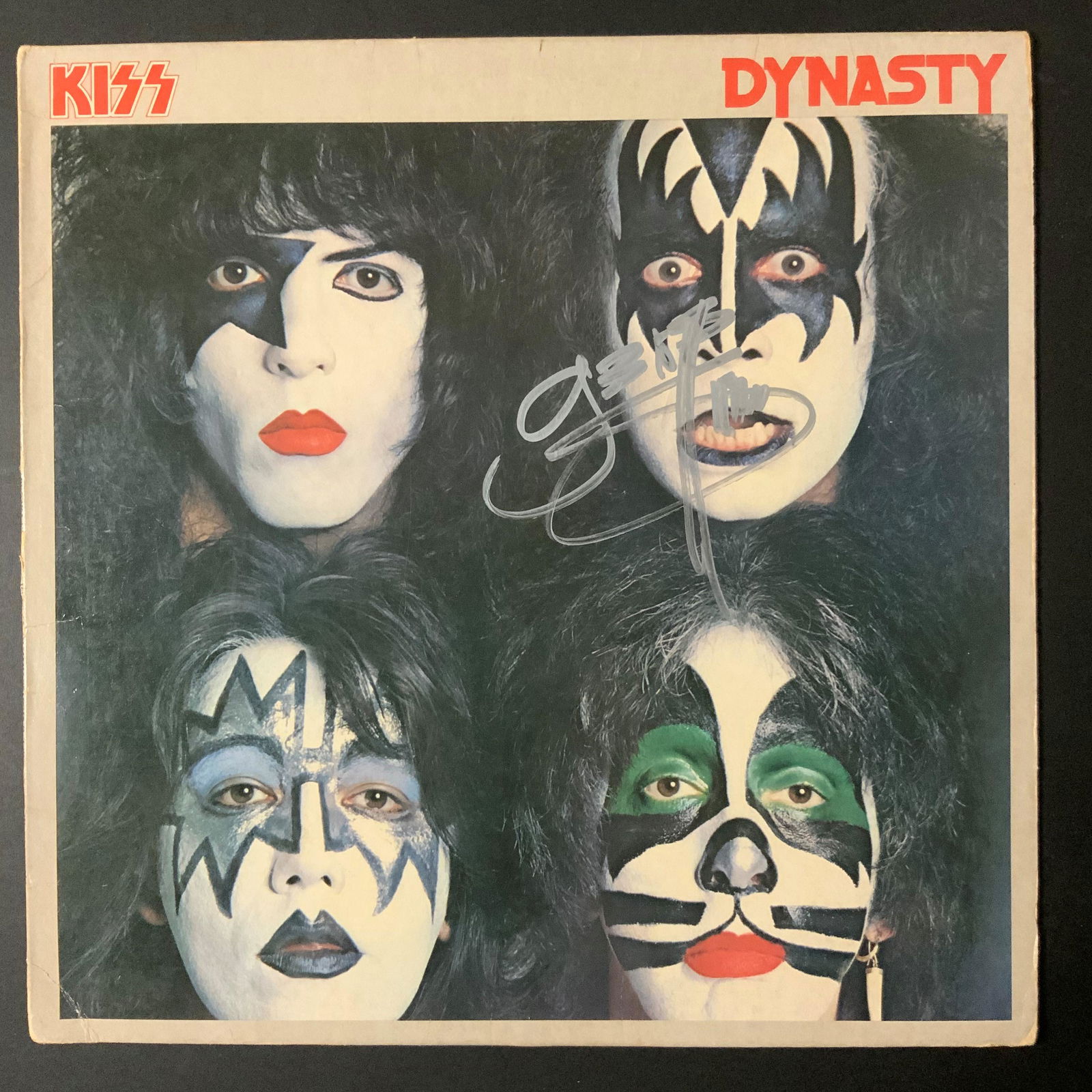 Gene Simmons  Autographed Album Cover Only, No Vinyl (1 of 1)