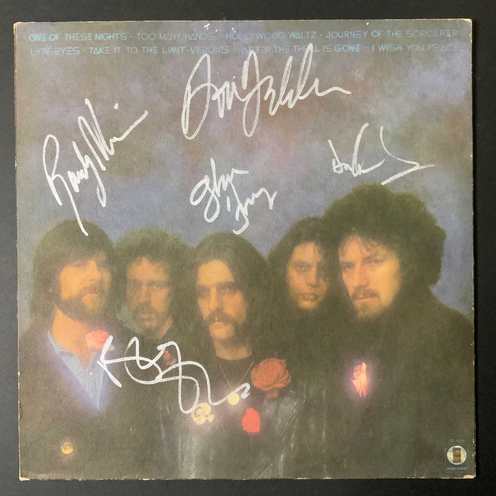 Eagles  Autographed Album Cover signed by all (1 of 1)