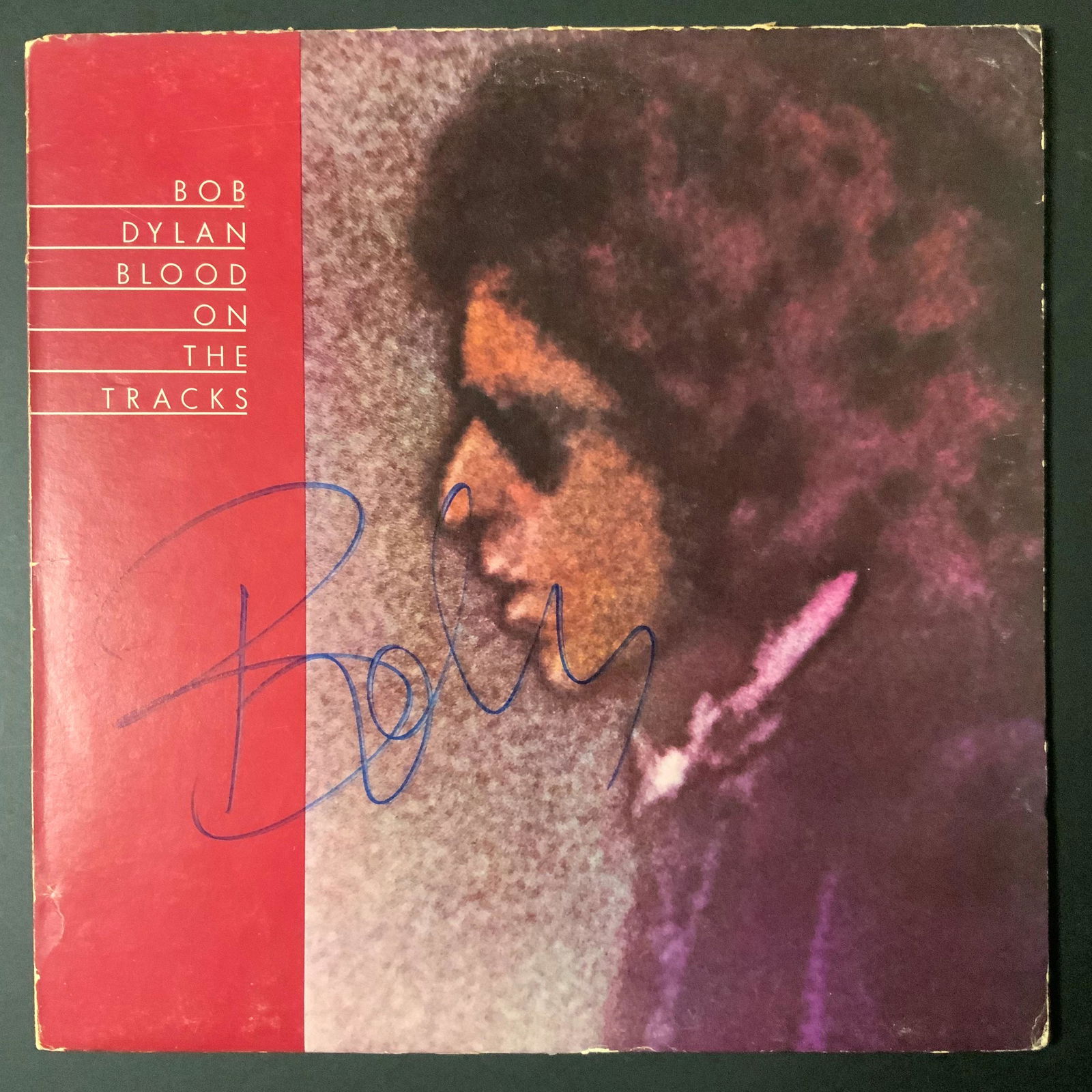 Bob Dylan  Autographed Album Cover Only, No Vinyl (1 of 1)