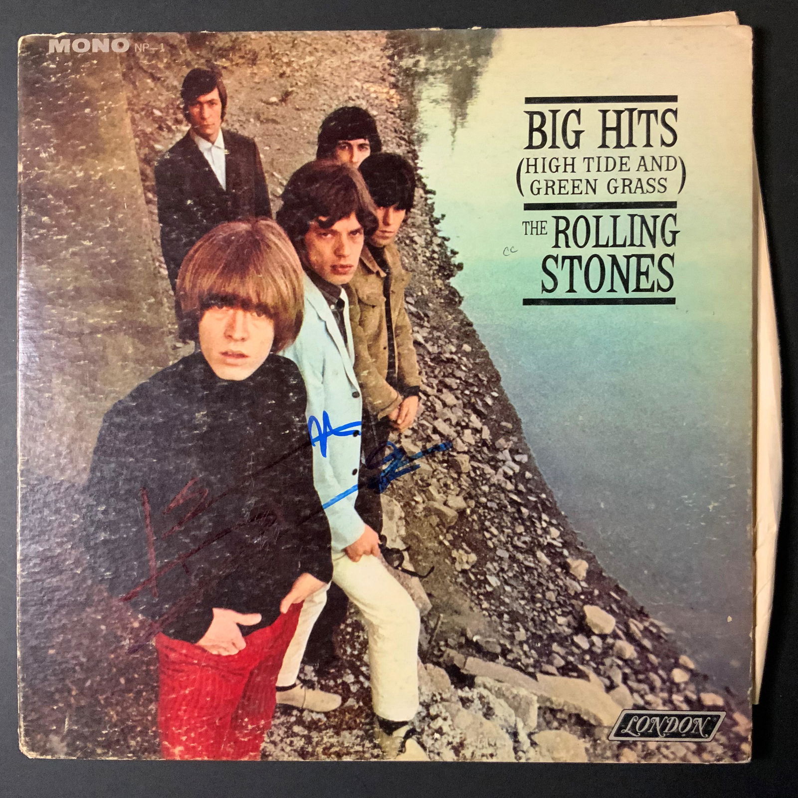 Keith Richards  Autographed Album Cover (1 of 1)