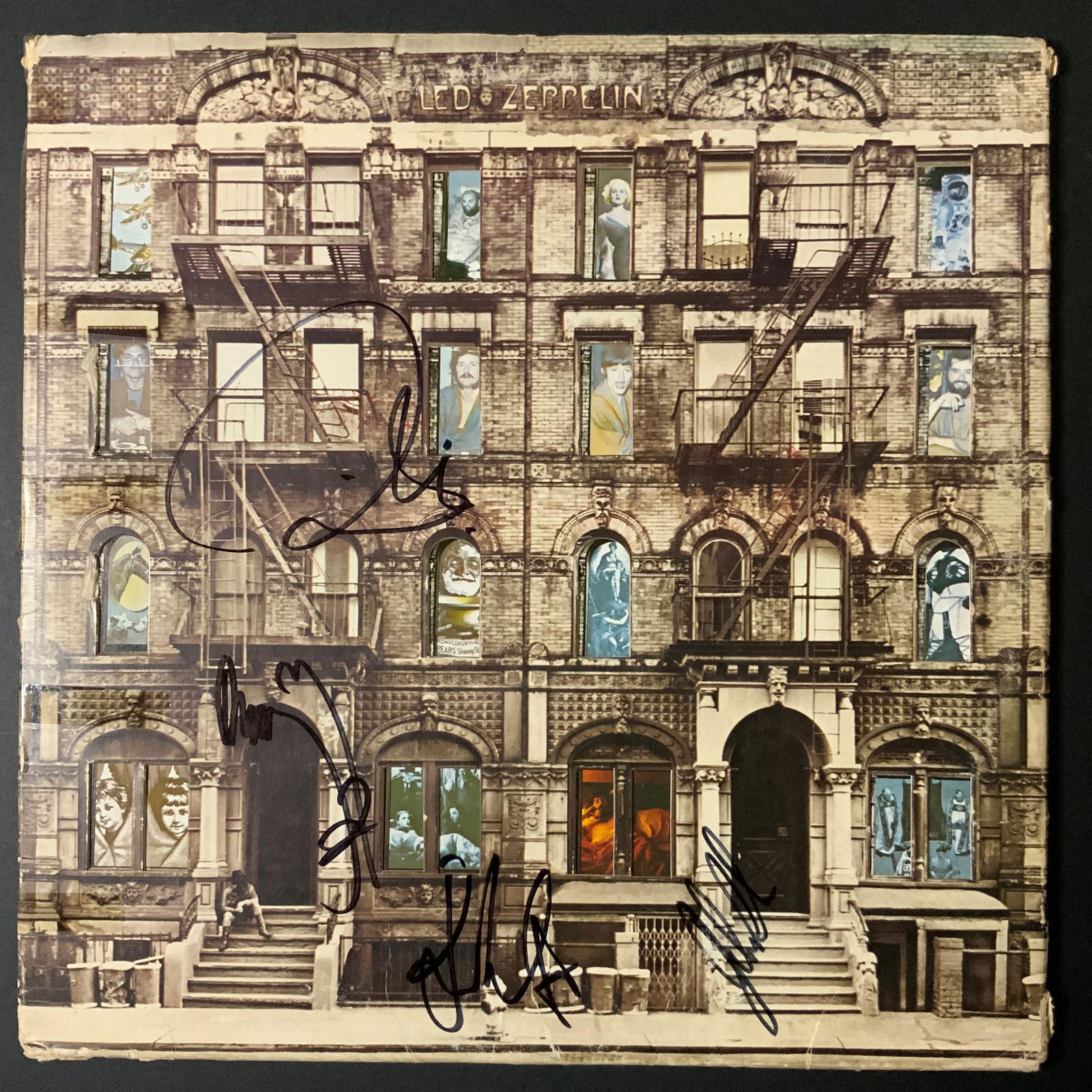 Led Zeppelin  Autographed Album Cover (1 of 1)
