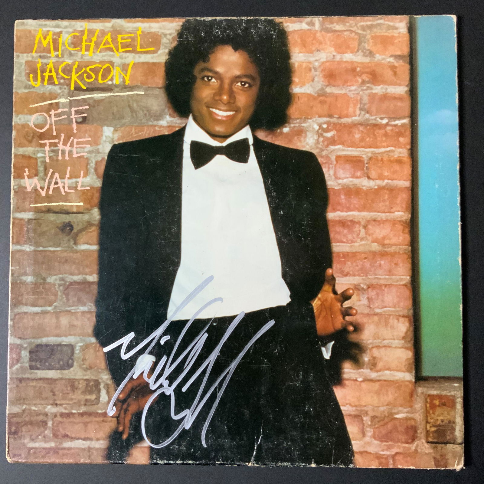 Michael Jackson Autographed Album Cover Only, No Vinyl: Ask any and all questions before bidding. Signed album covers are not guaranteed to have vinyl record included, if curious email support@iczauctions.com to inquire . All framed items take 2 weeks for