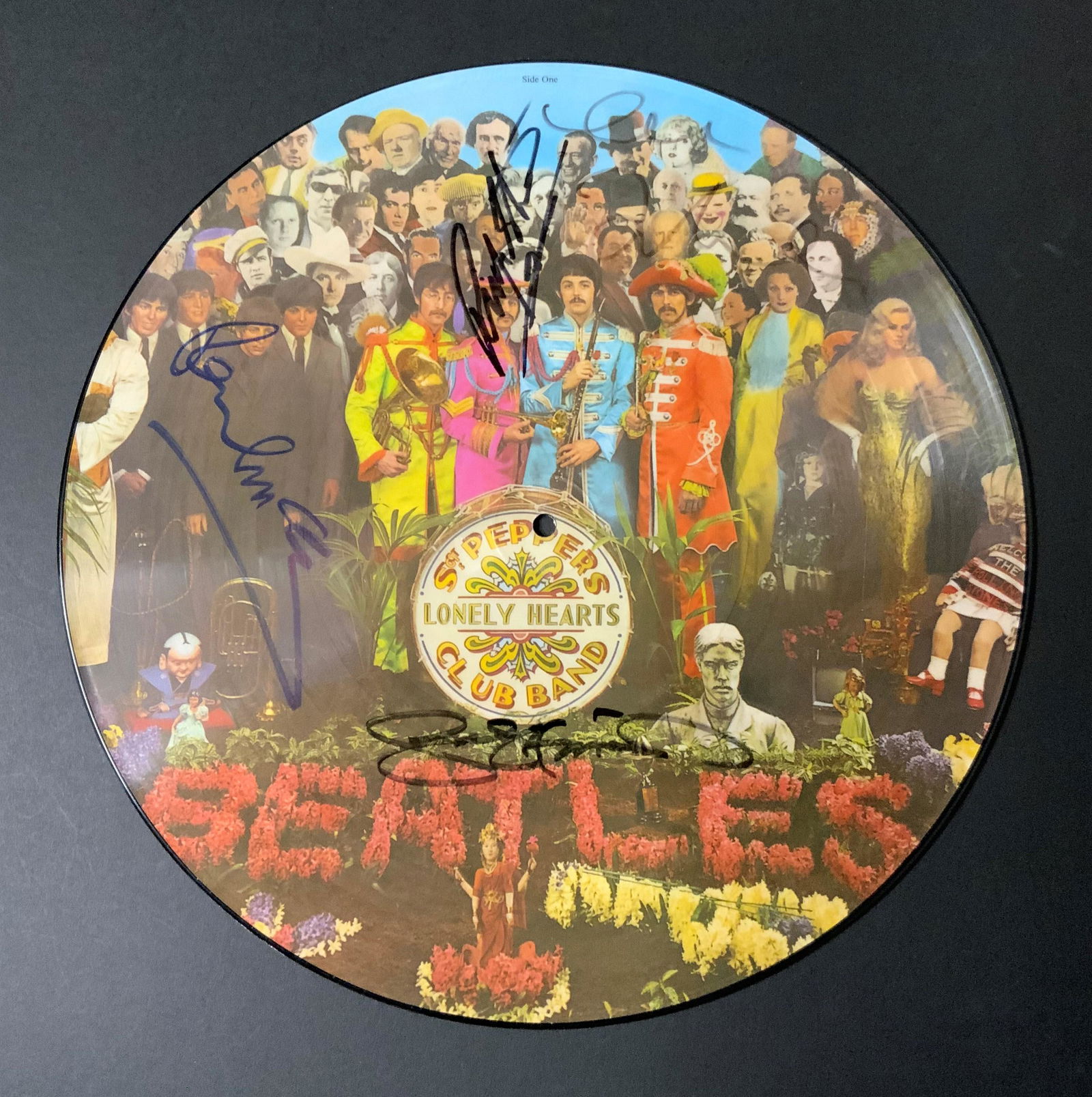 Beatles Autographed picture disc (1 of 1)