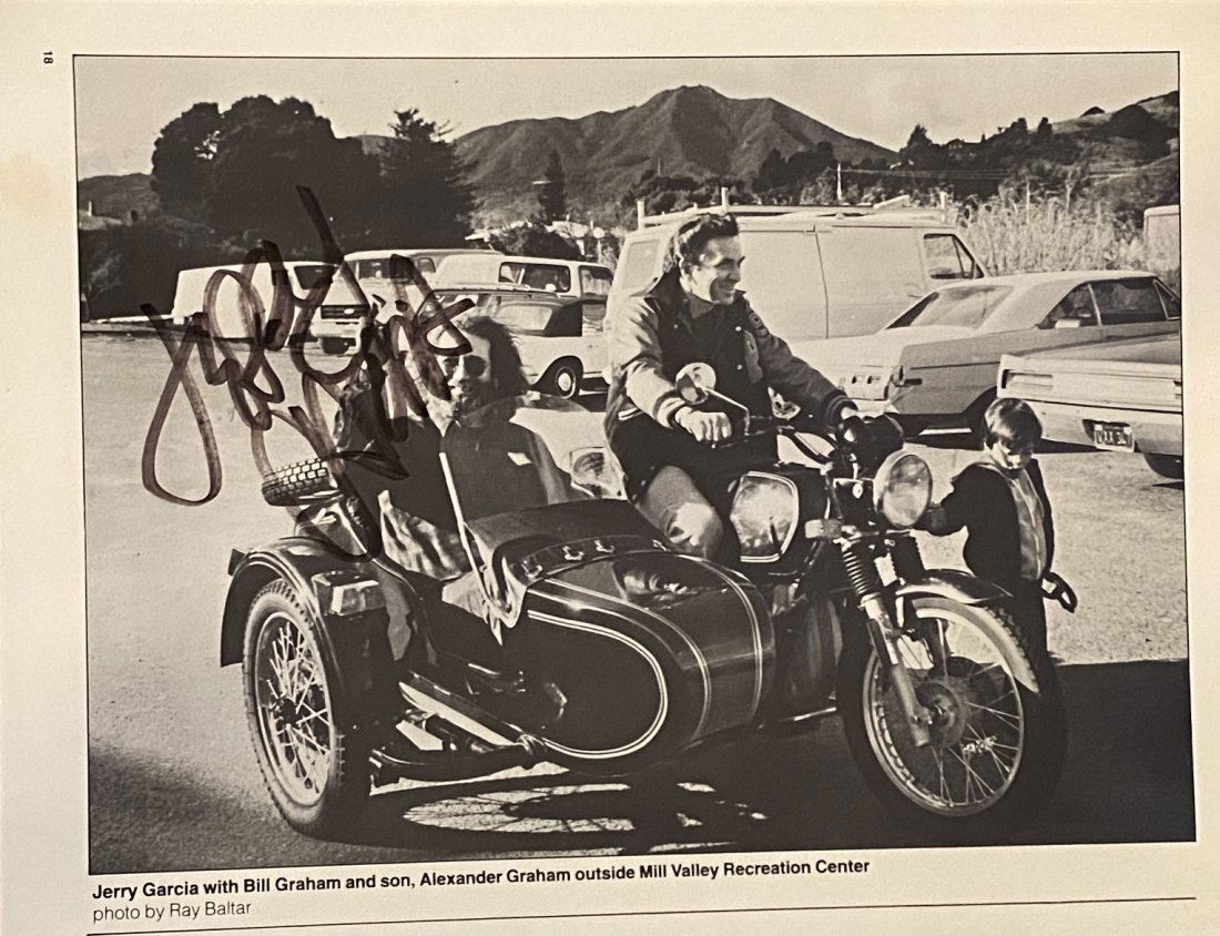 Jerry Garcia Autographed Photo (1 of 1)