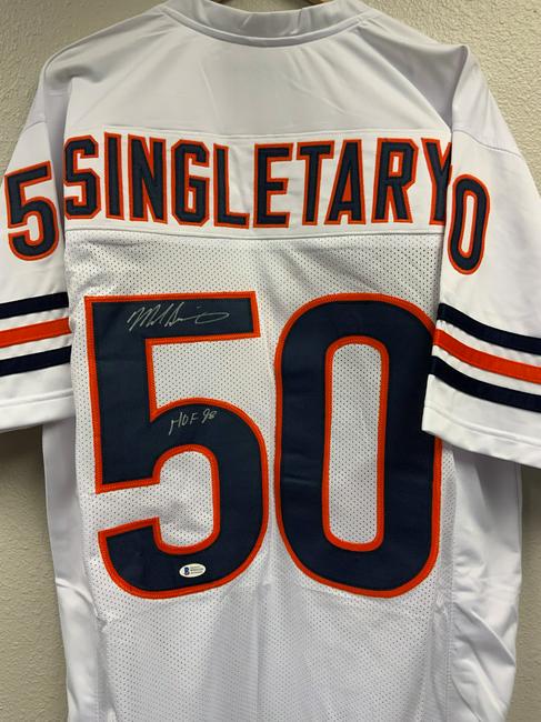 Mike Singletary Autographed Beckett Authenticated (1 of 1)