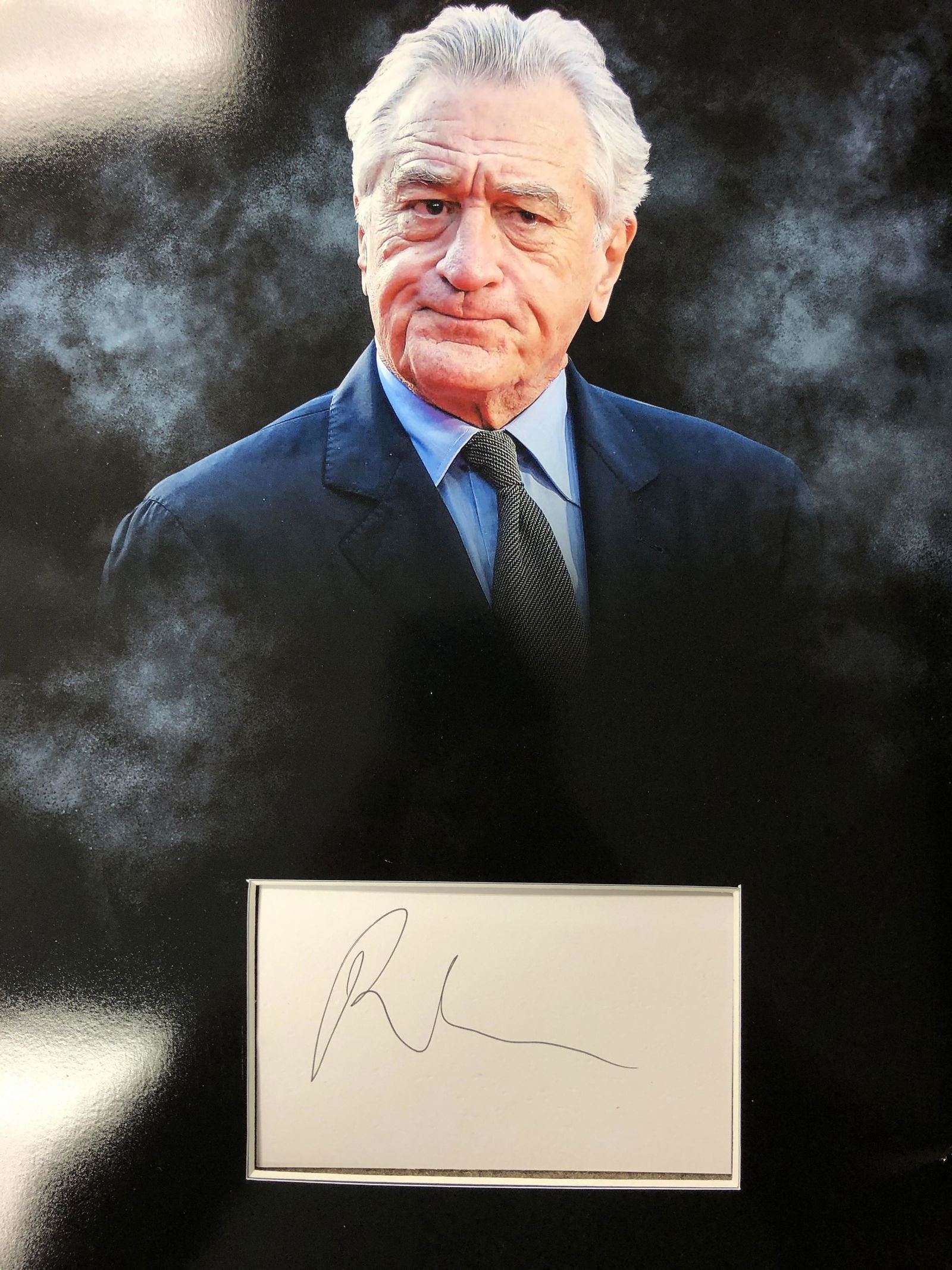 Robert DeNiro Autographed Display (1 of 1)
