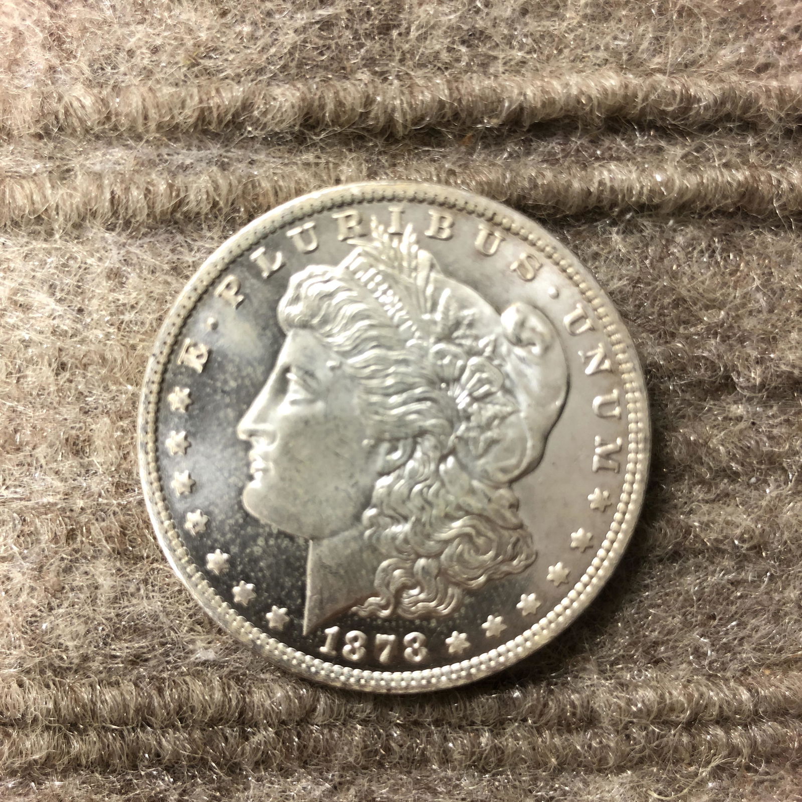 US Mint Silver Morgan Dollar 1878, Carson City (1 of 1)