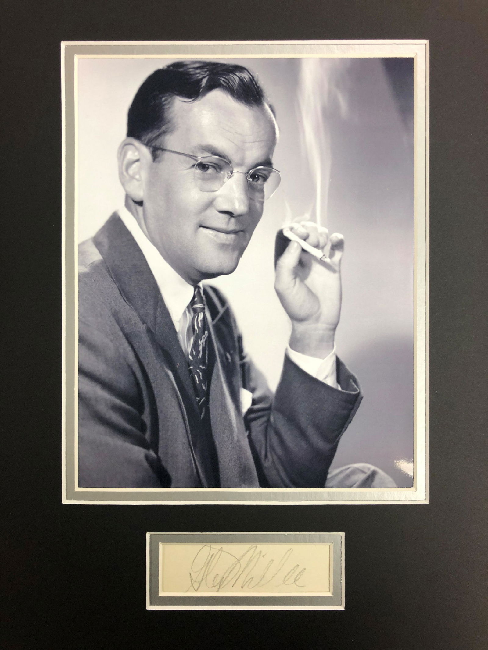 Glen Miller Autograph Display (1 of 1)