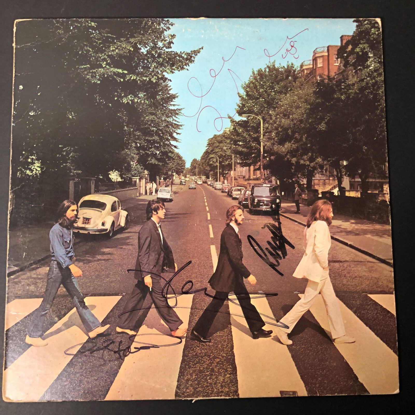 Beatles Autographed Album Cover, Signed by all (1 of 1)