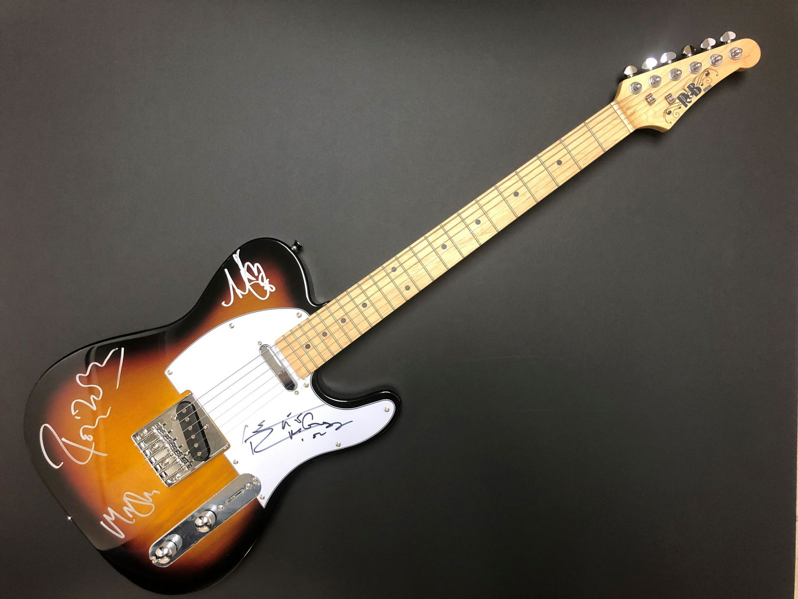 Rolling Stones Autographed Guitar (1 of 1)