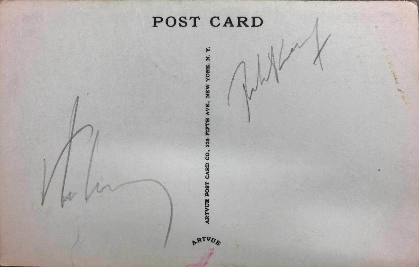 John F. Kennedy and Robert Kennedy autographed Post (1 of 1)