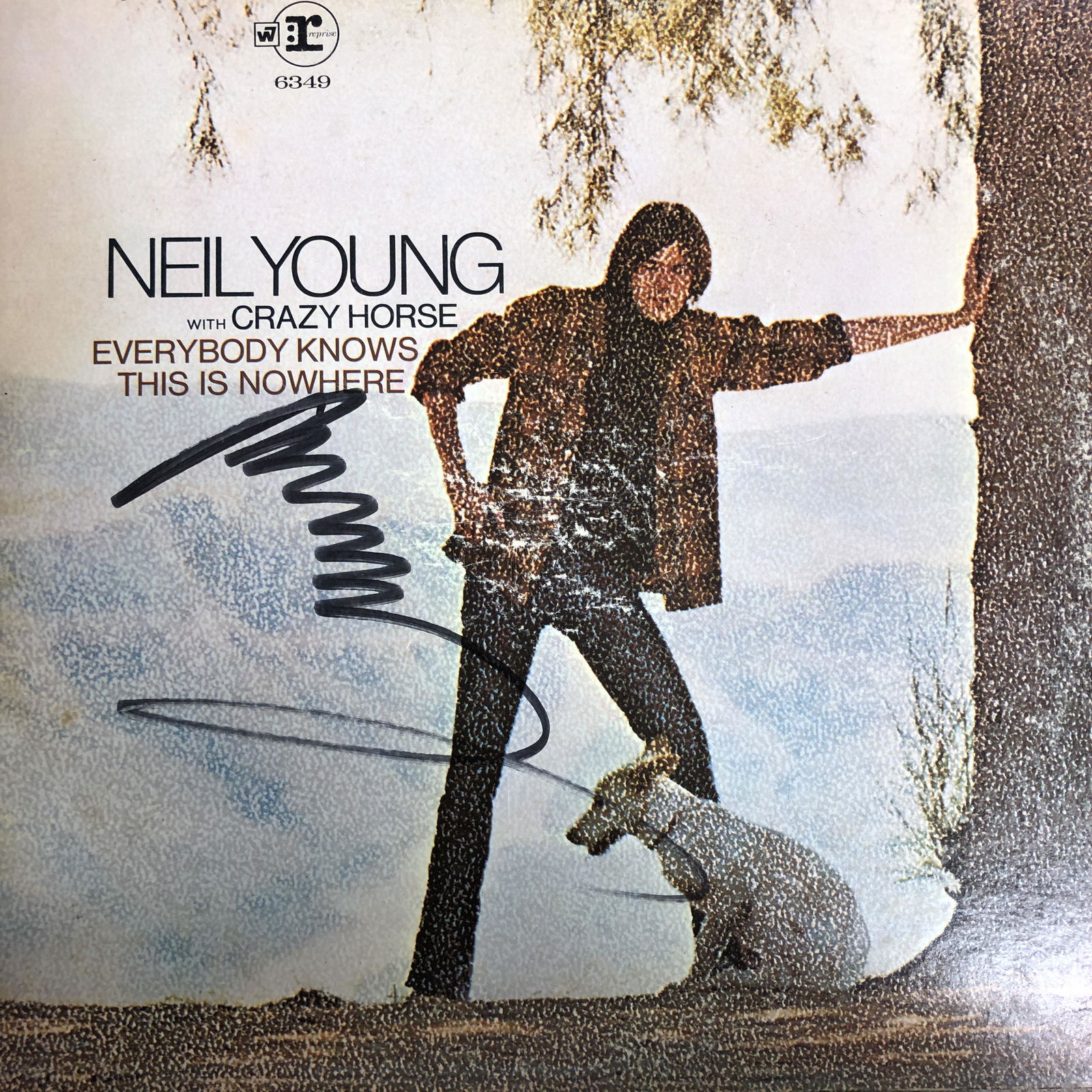 Neil Young Autographed Album Cover (1 of 1)