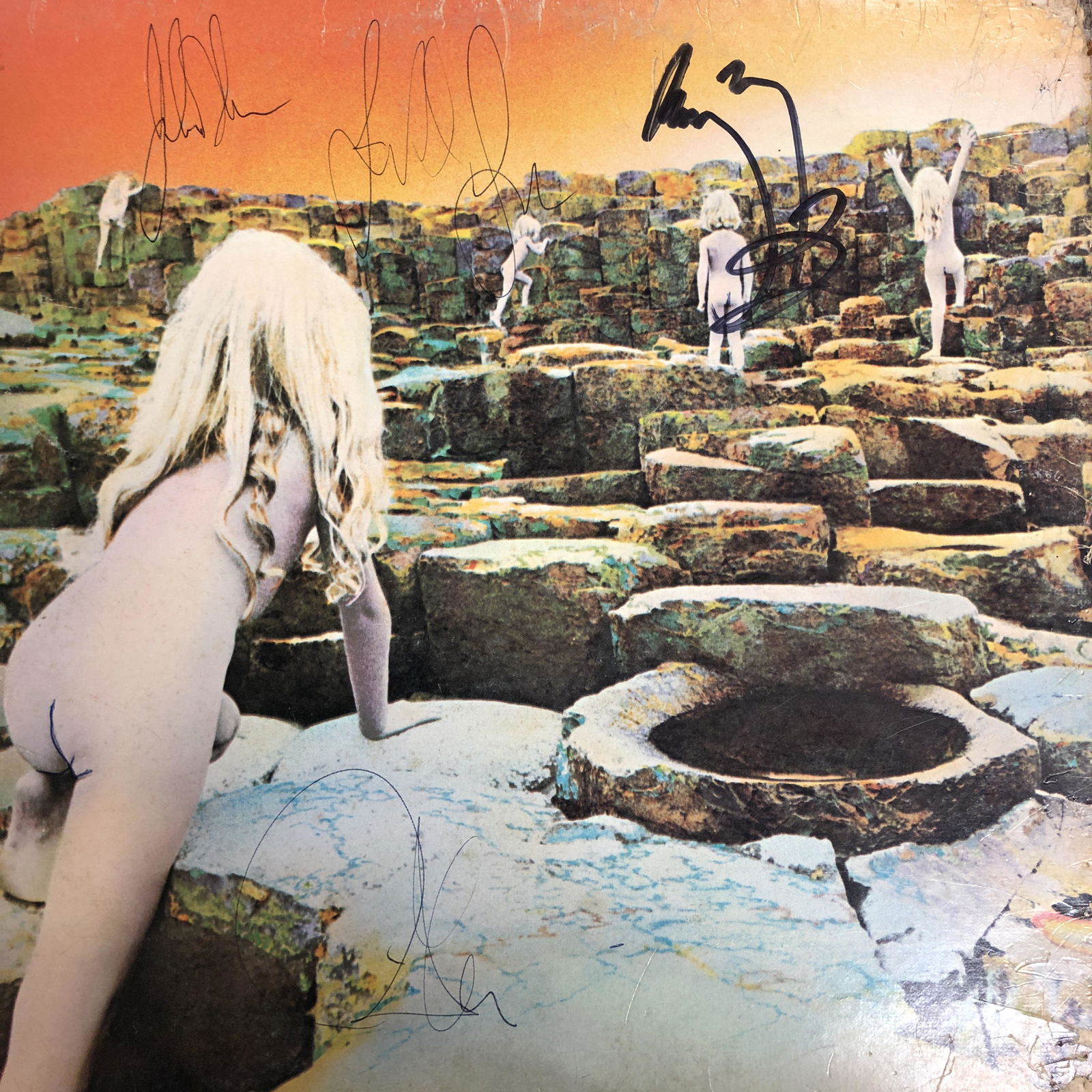 Led Zeppelin Autographed Album Cover (1 of 1)