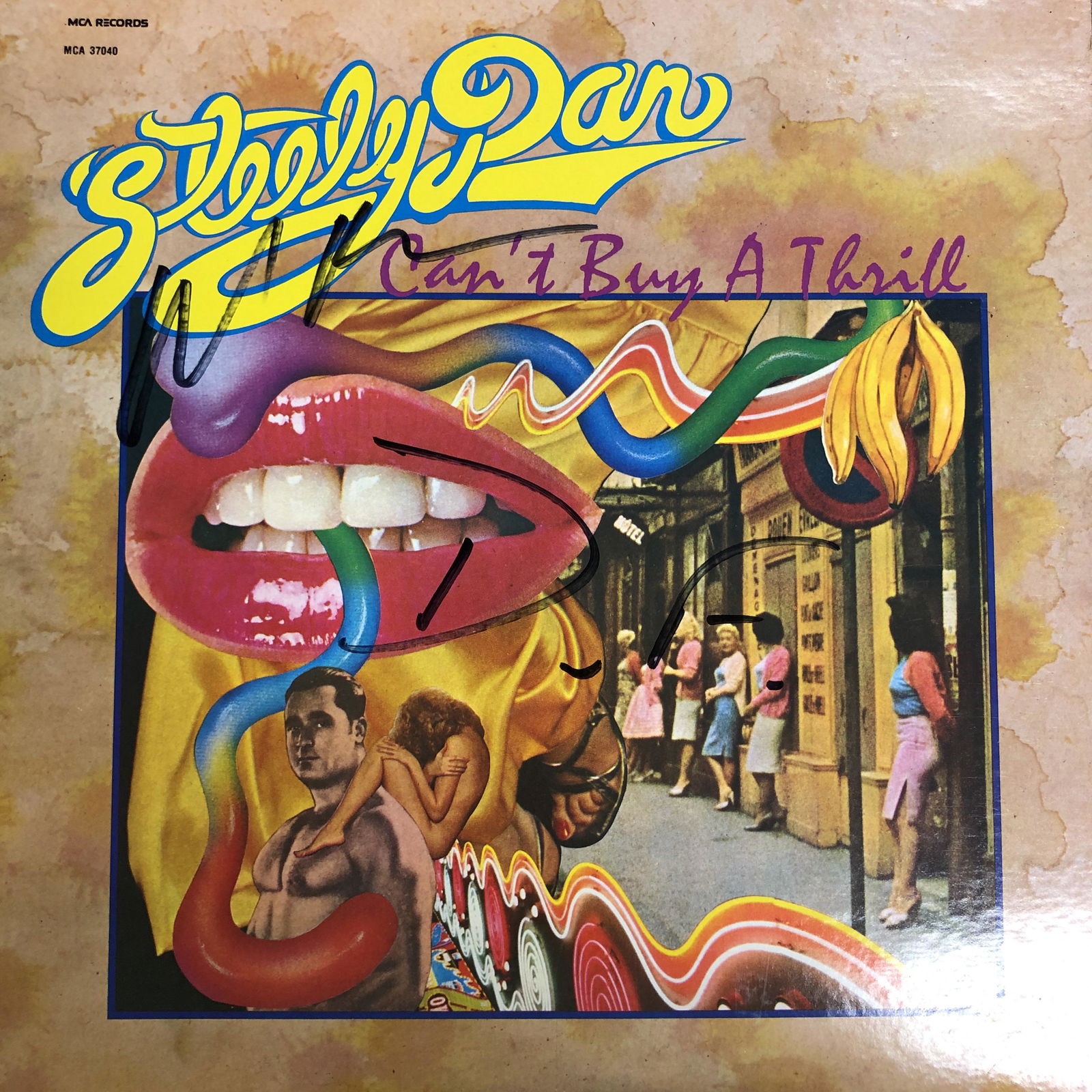 Steely Dan Autographed Album Cover, Fagen, becker (1 of 1)