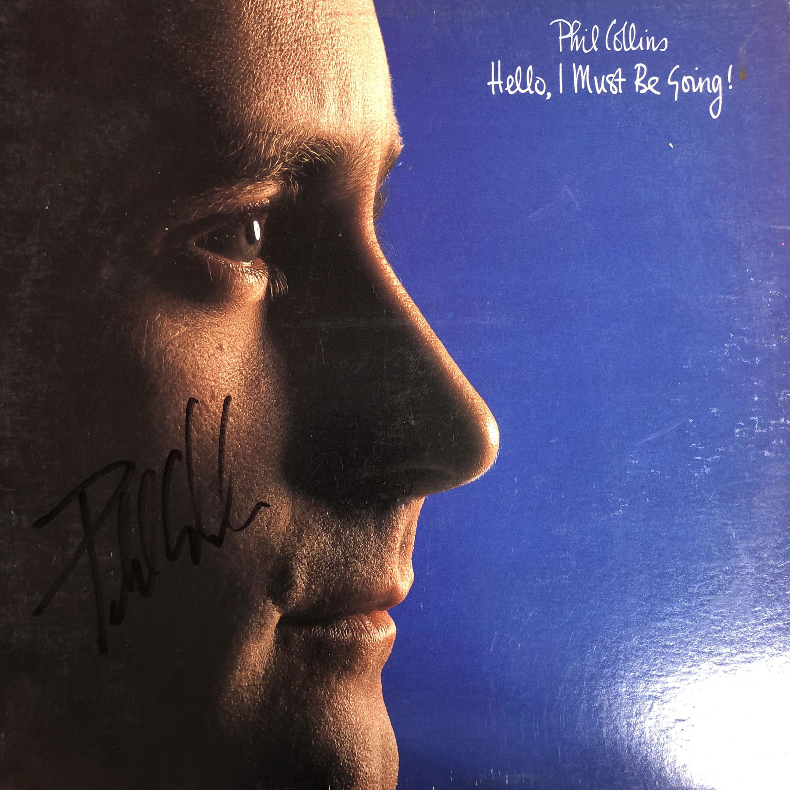 Phil Collins Autographed Album Cover (1 of 1)