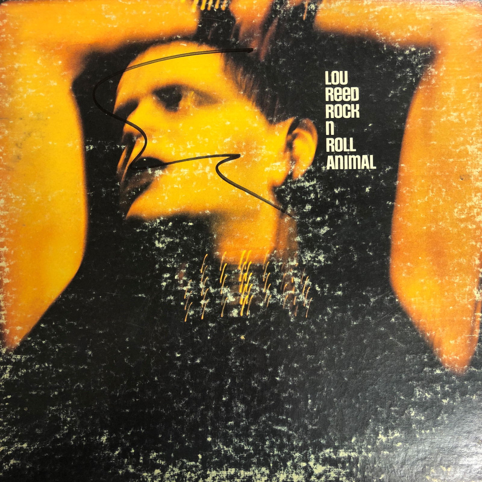 Lou Reed Autographed Album Cover (1 of 1)