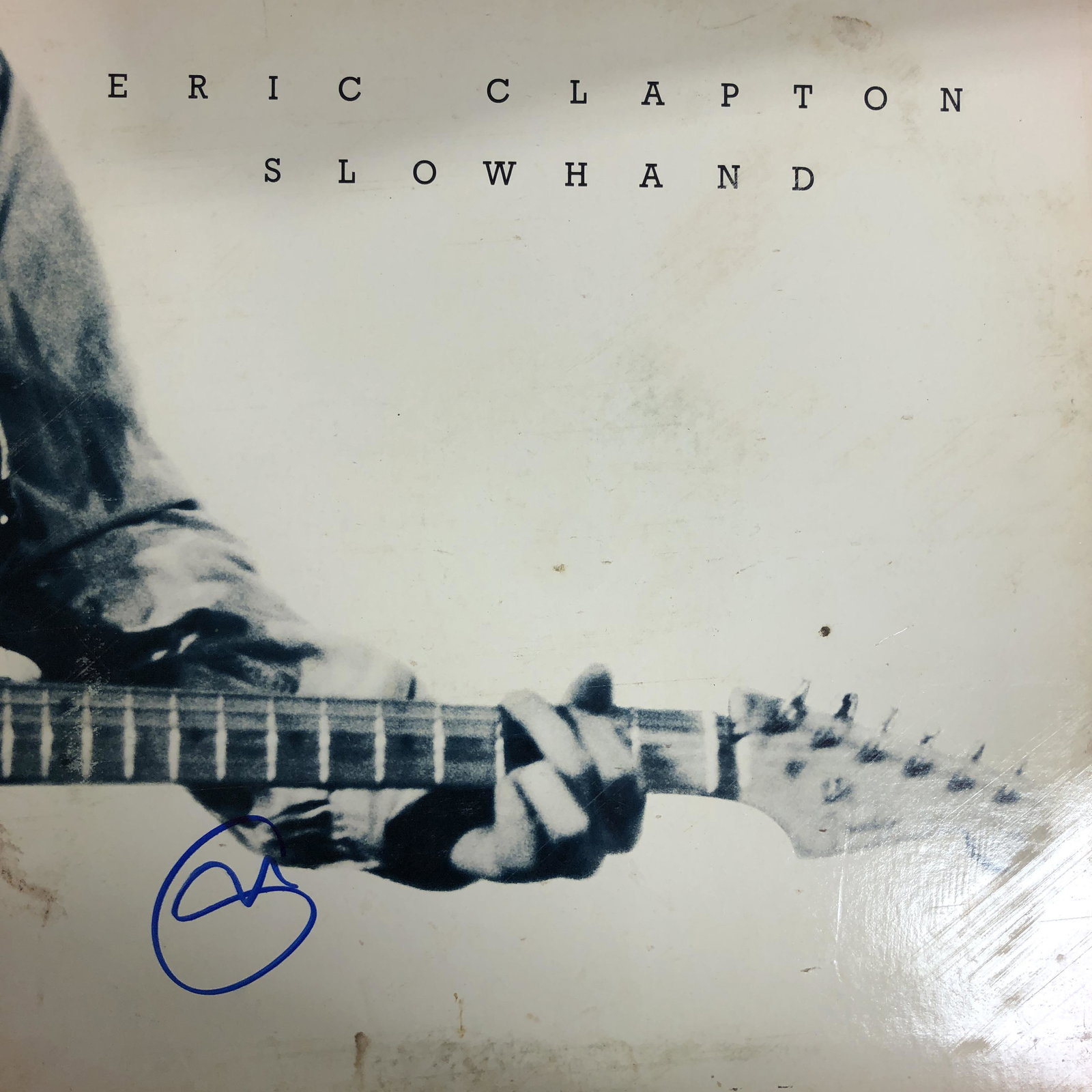 Eric Clapton Autographed Album Cover (1 of 1)