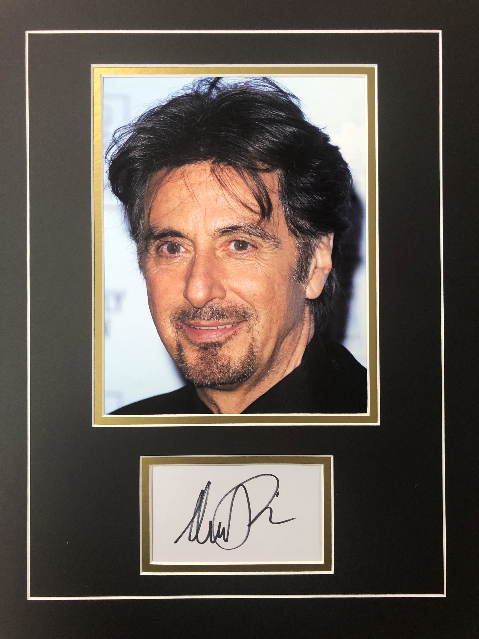 Al Pacino Autographed Display (1 of 1)