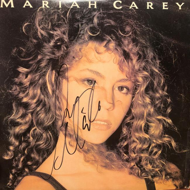 Mariah Carey Autographed Album Cover (1 of 1)