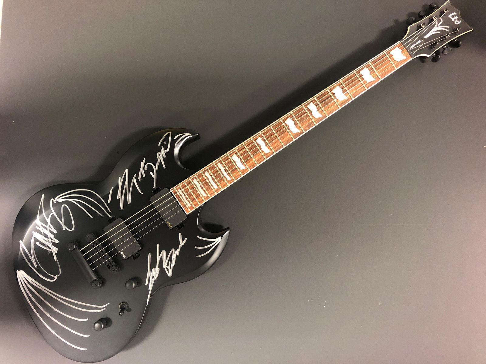 ZZ Top Autographed Guitar (1 of 1)